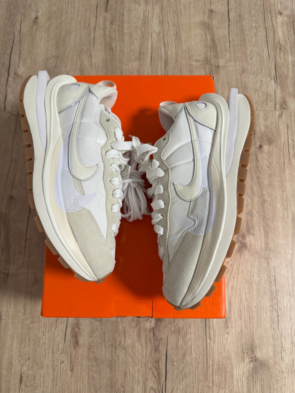 Nike x sacai Vaporwaffle Sail Gum