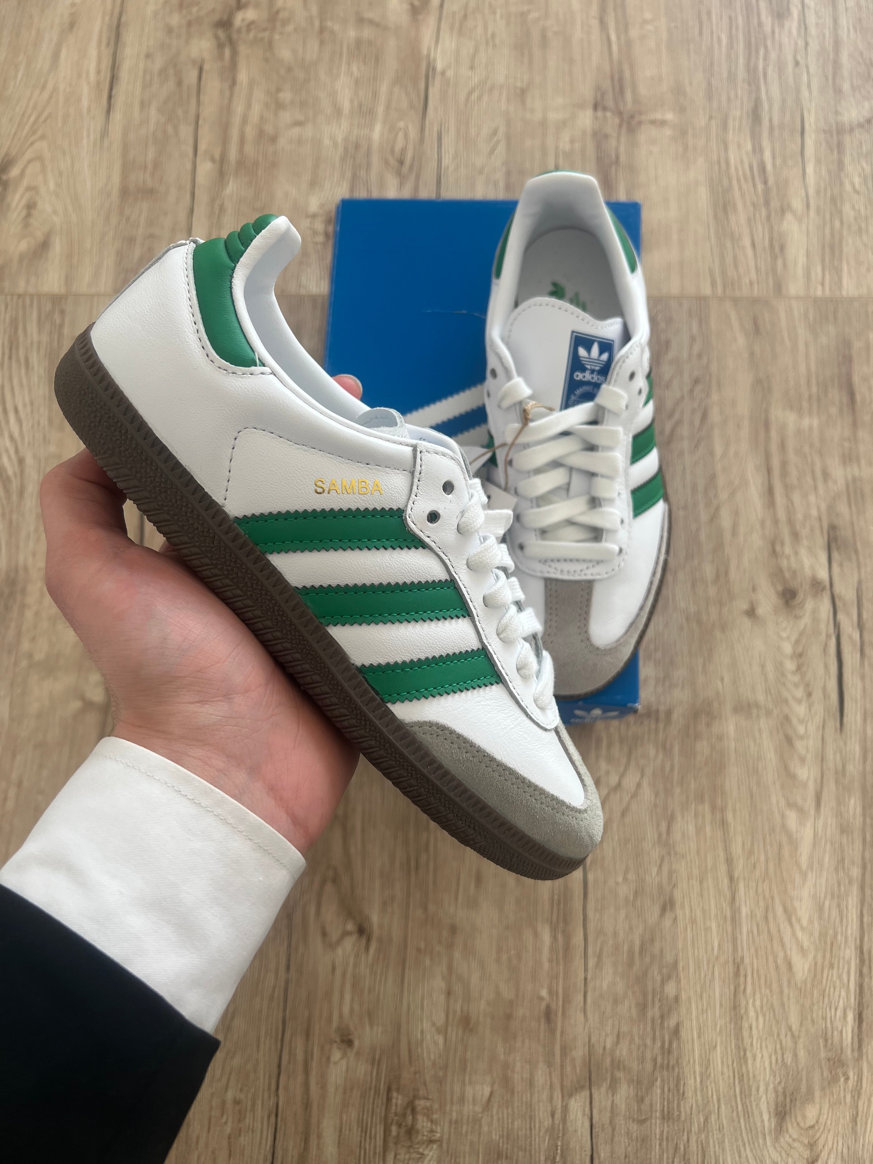 adidas Samba OG White Green