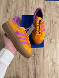 Adidas gazelle bold flash orange