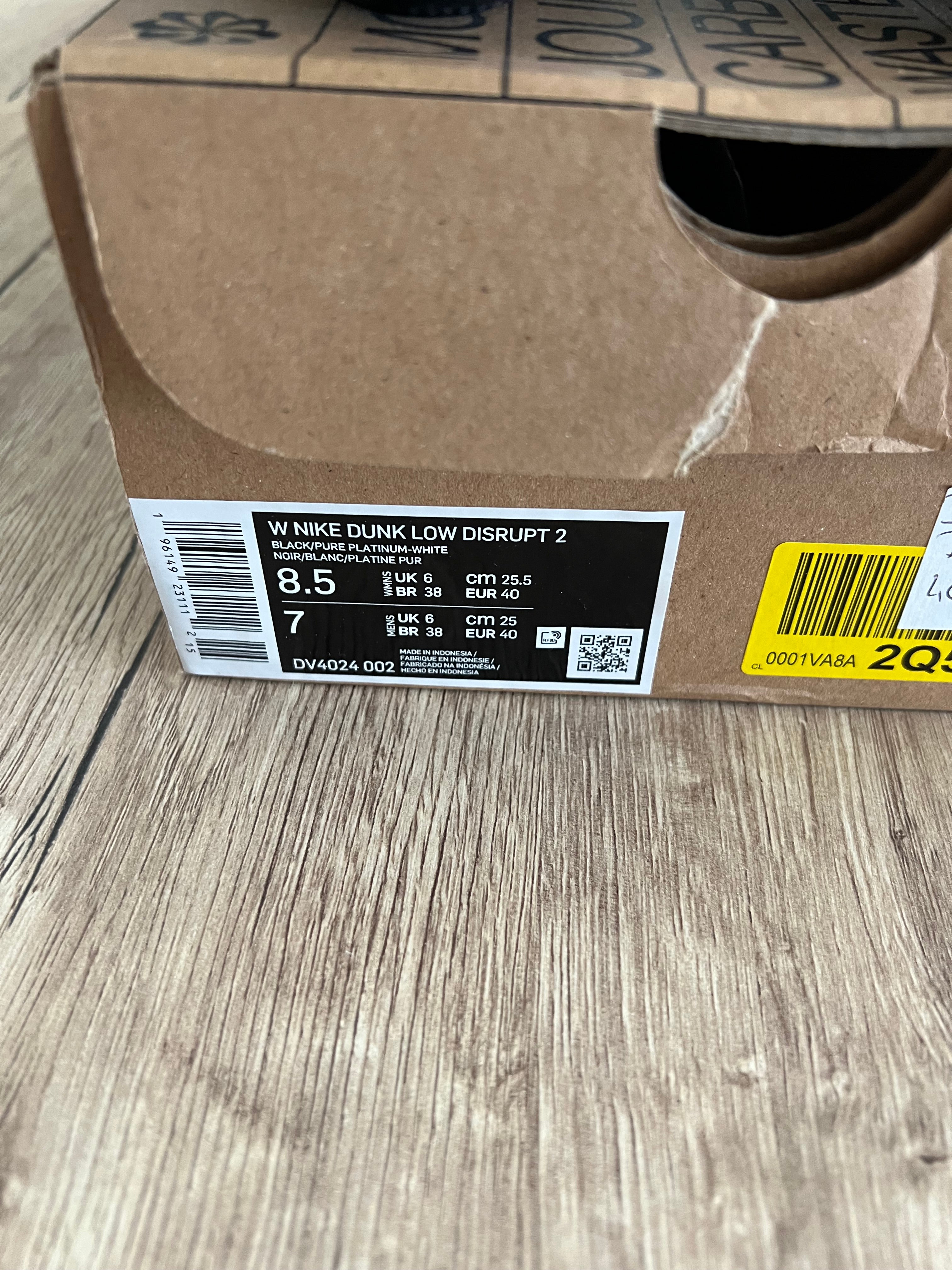 Nike Dunk low disrupt panda