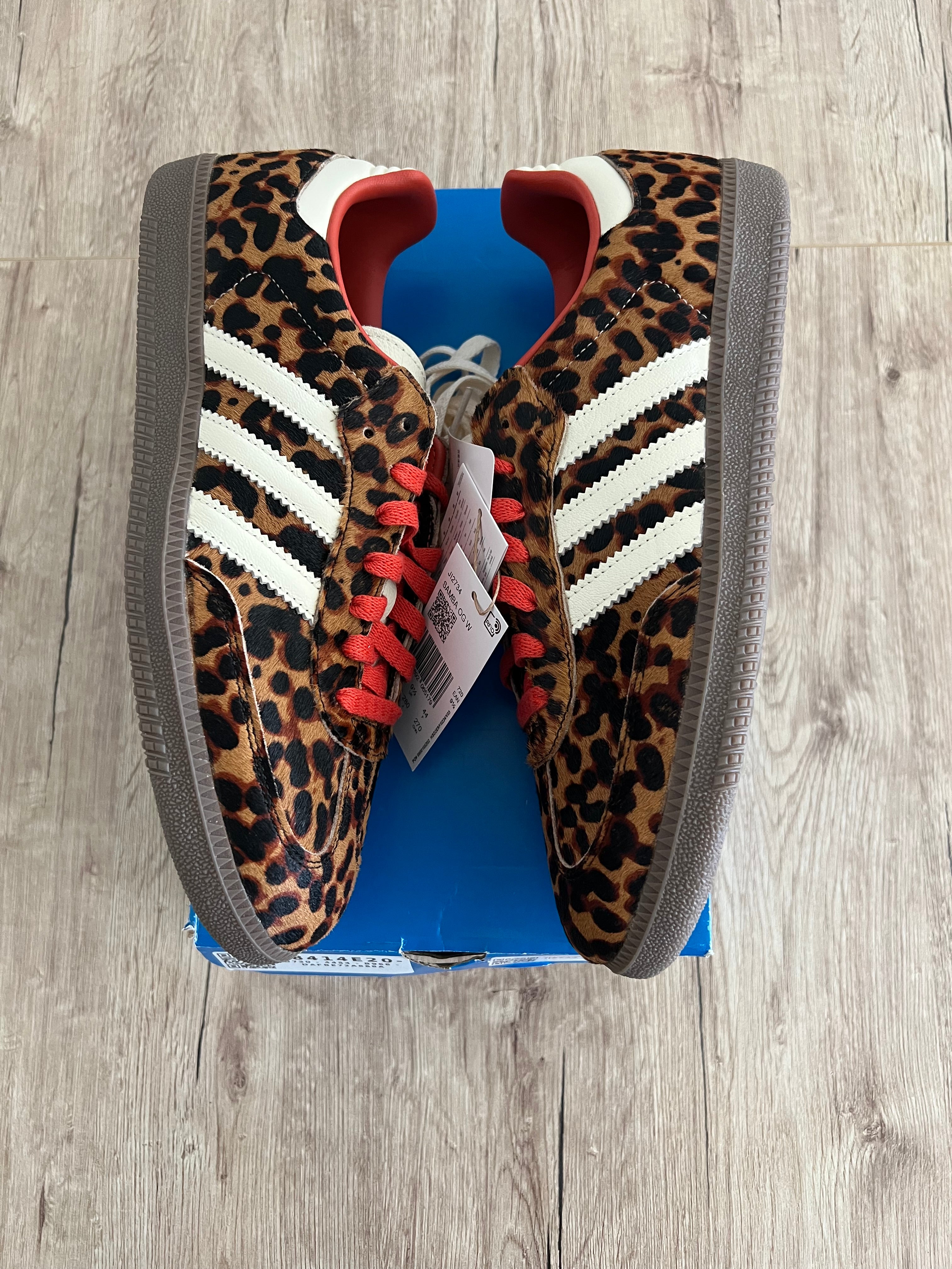 adidas Samba OG 'Preloved Red Leopard'