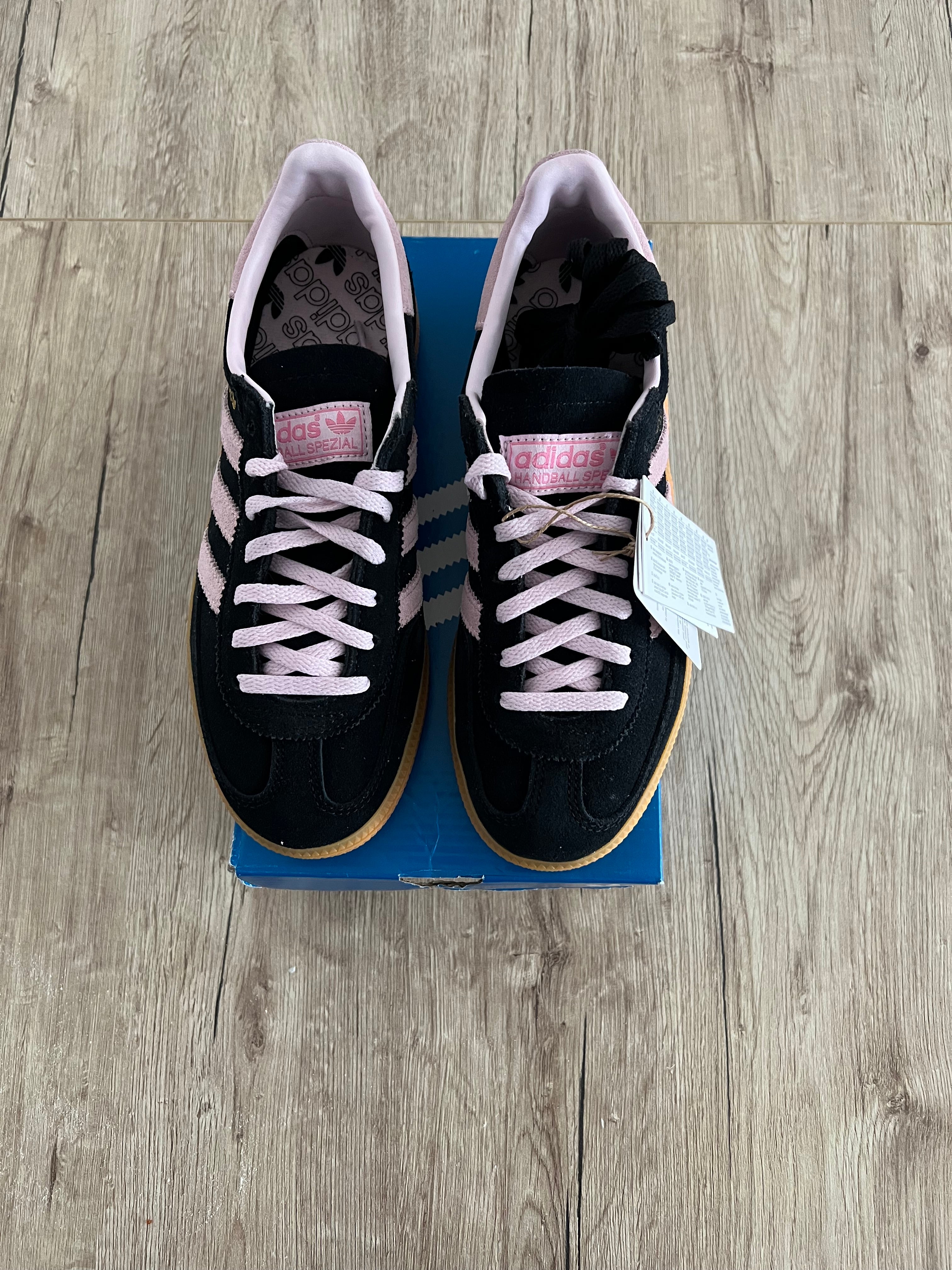 adidas Handball Spezial Core Black Clear Pink Gum
