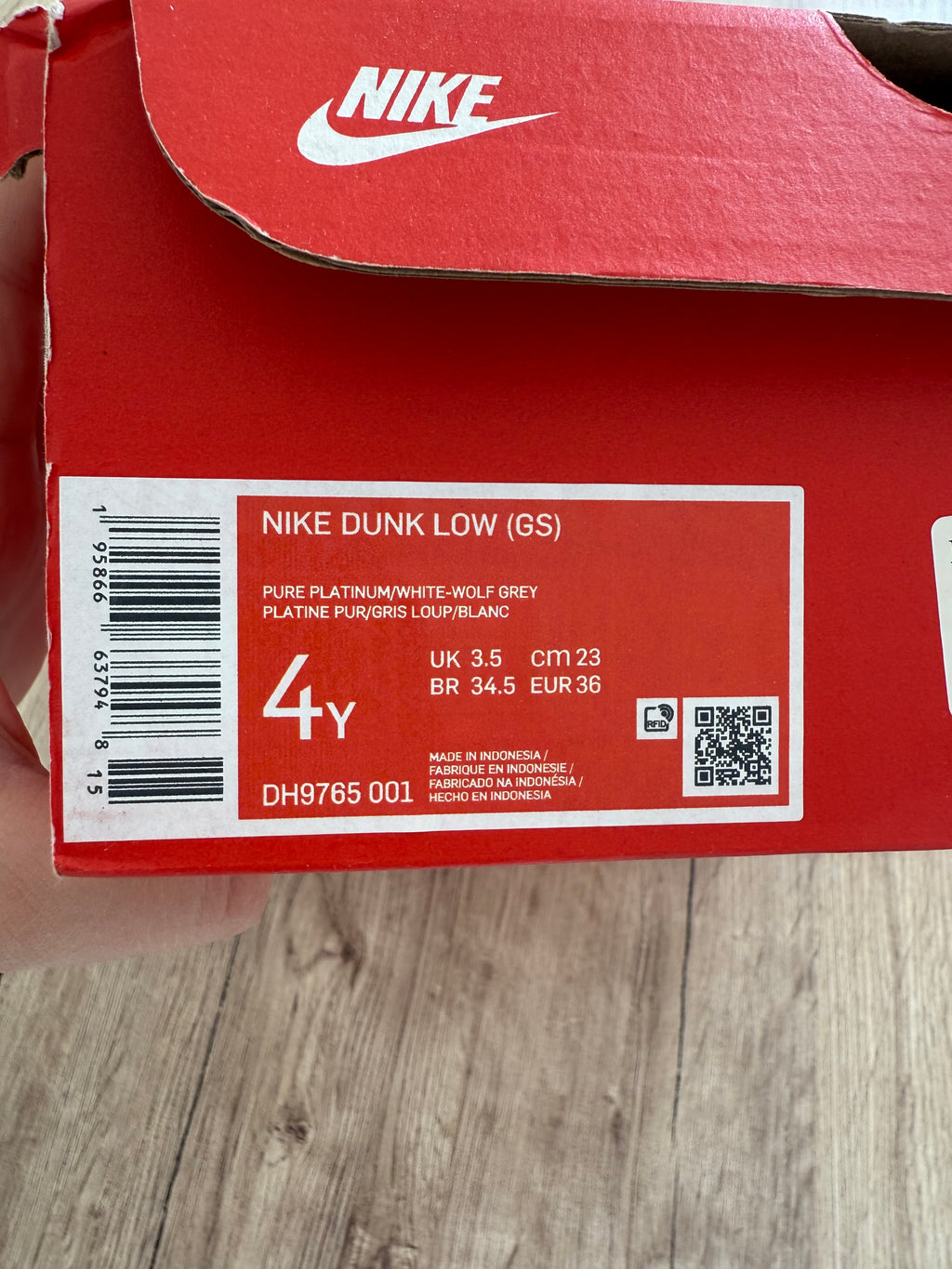 Nike Dunk Low Two Toned Grey