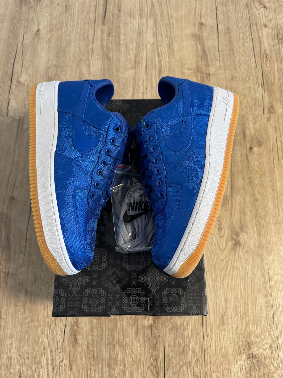 Air Force 1 Low Clot Blue Silk