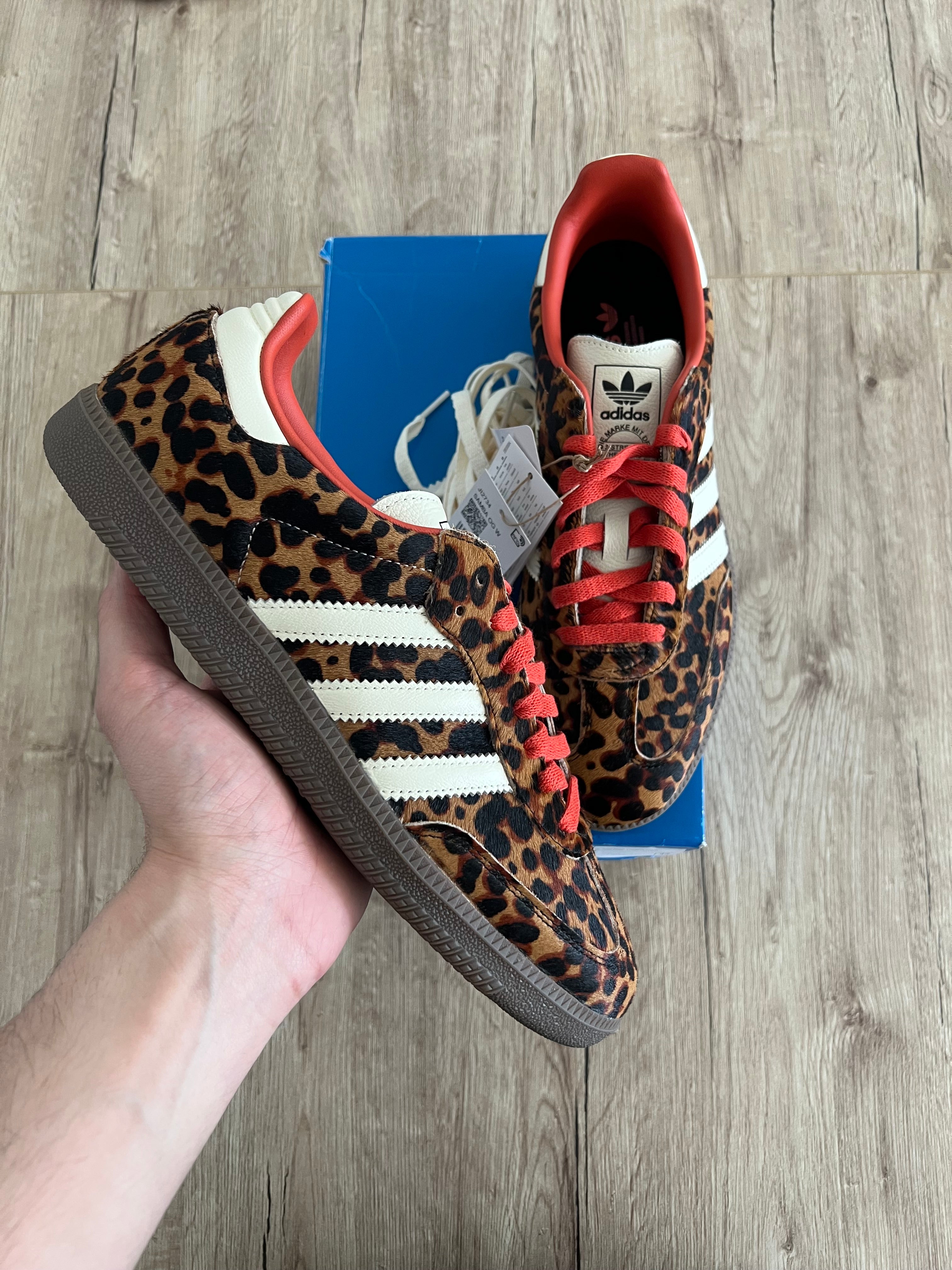 adidas Samba OG 'Preloved Red Leopard'
