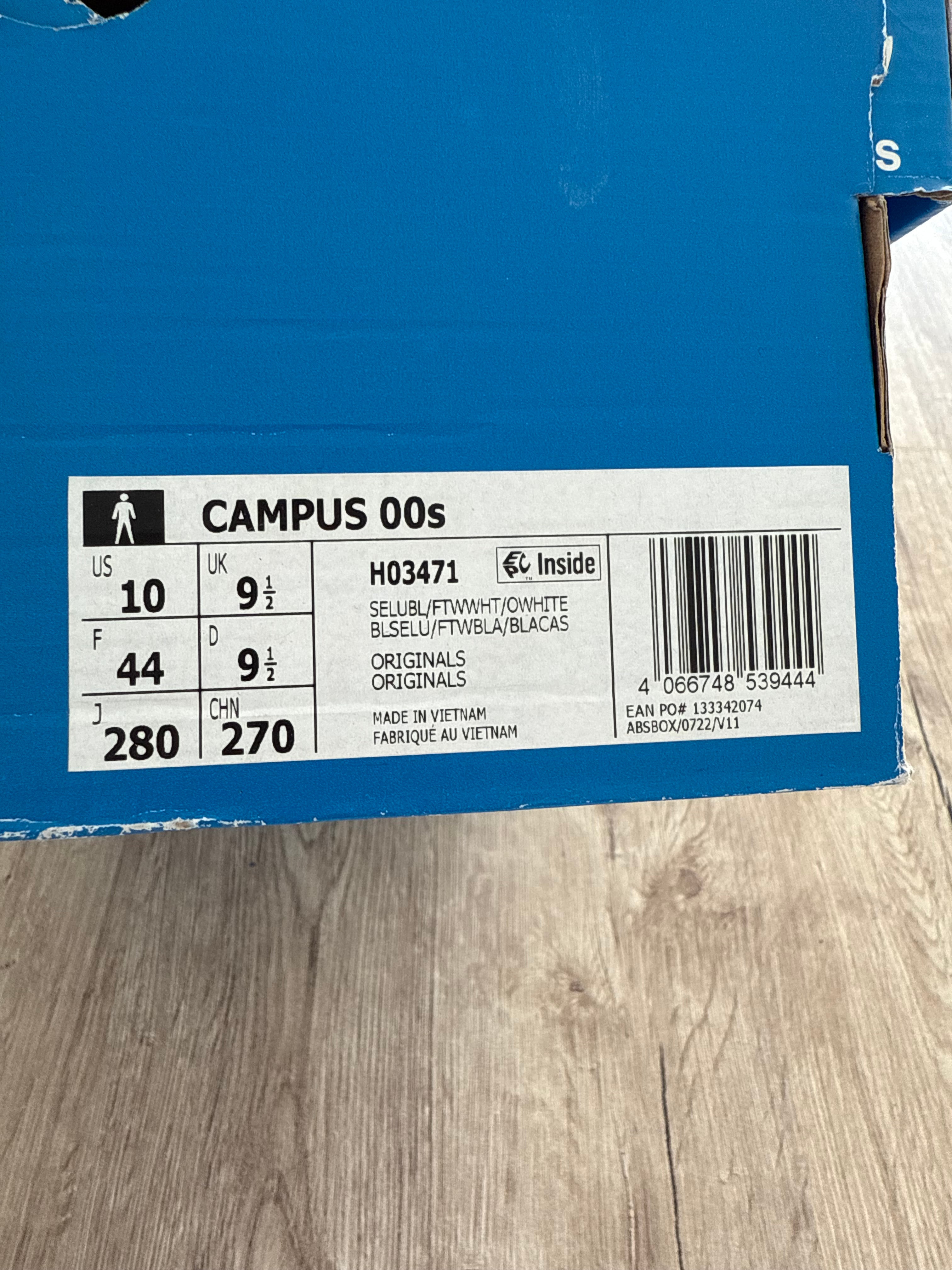 adidas Originals Campus 00s 'Lucid Blue'