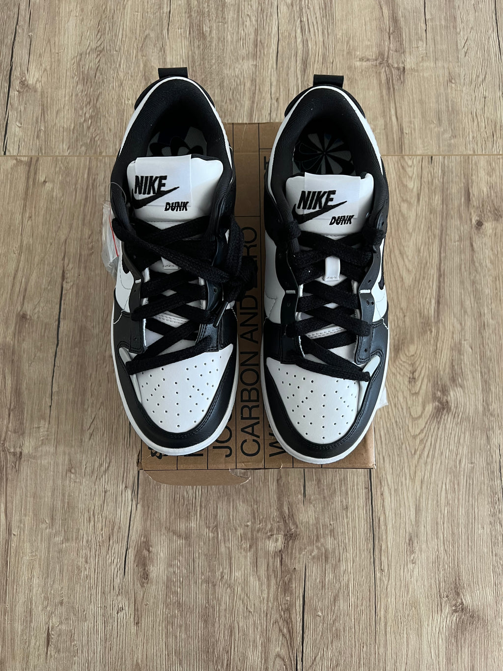 Nike Dunk low disrupt panda