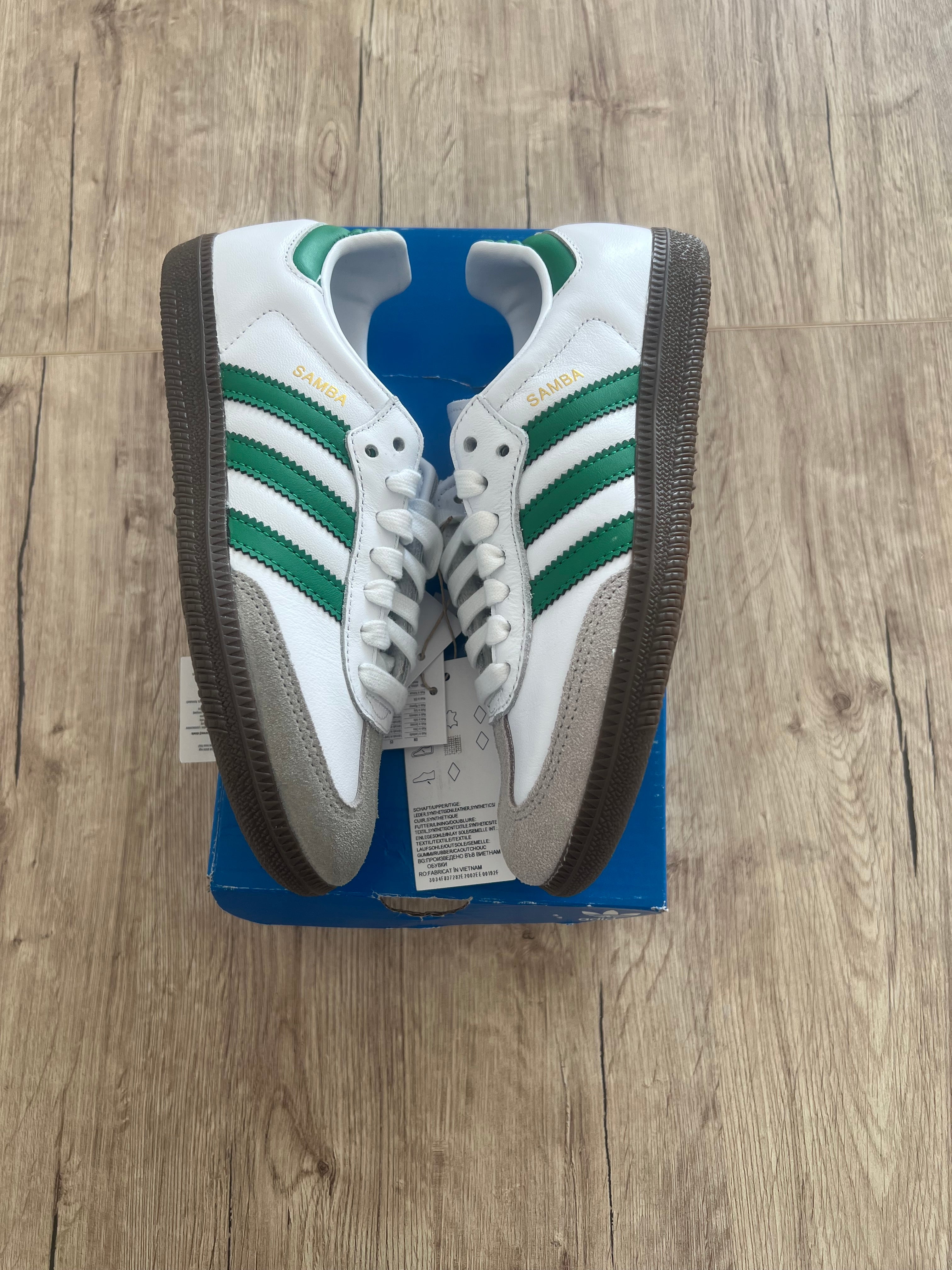adidas Samba OG White Green