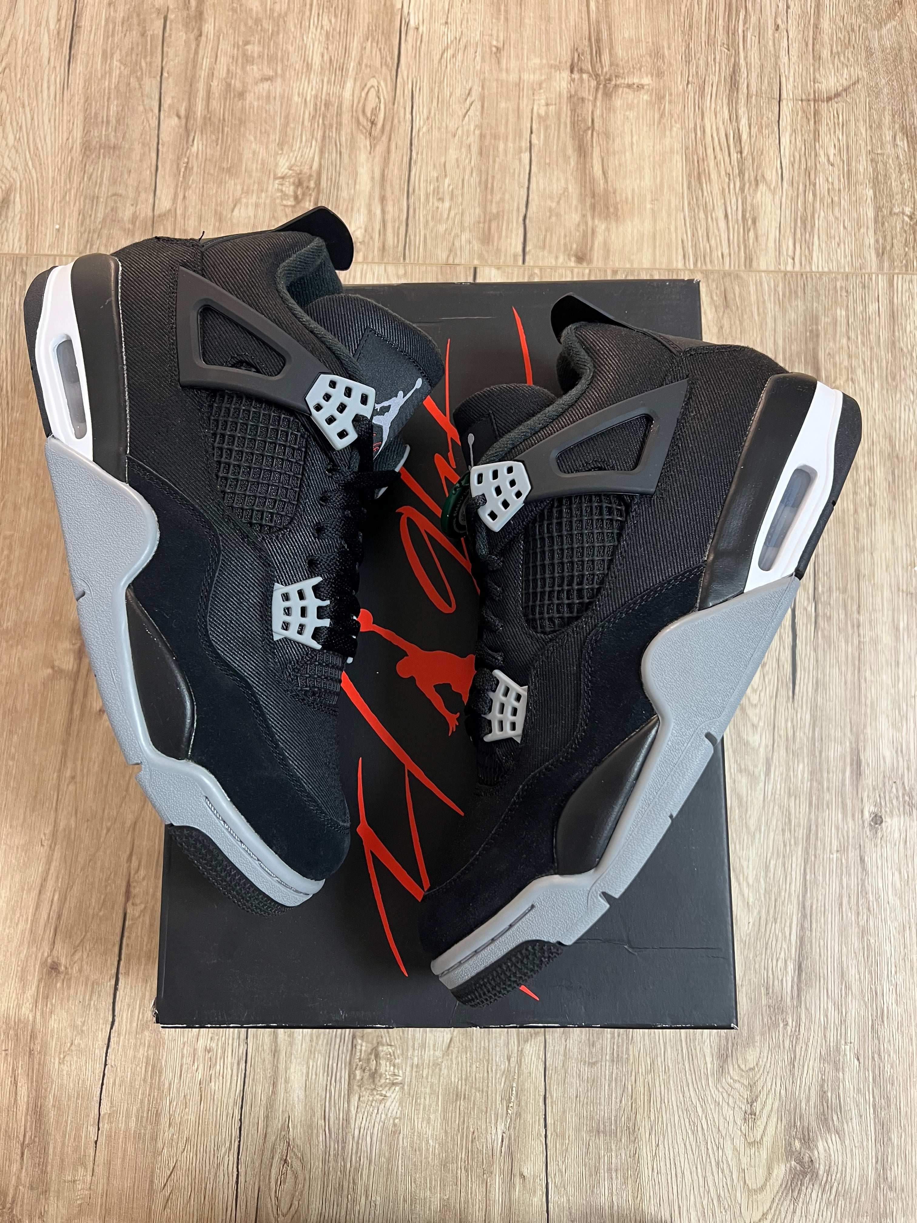 Jordan 4 Retro SE Black Canvas