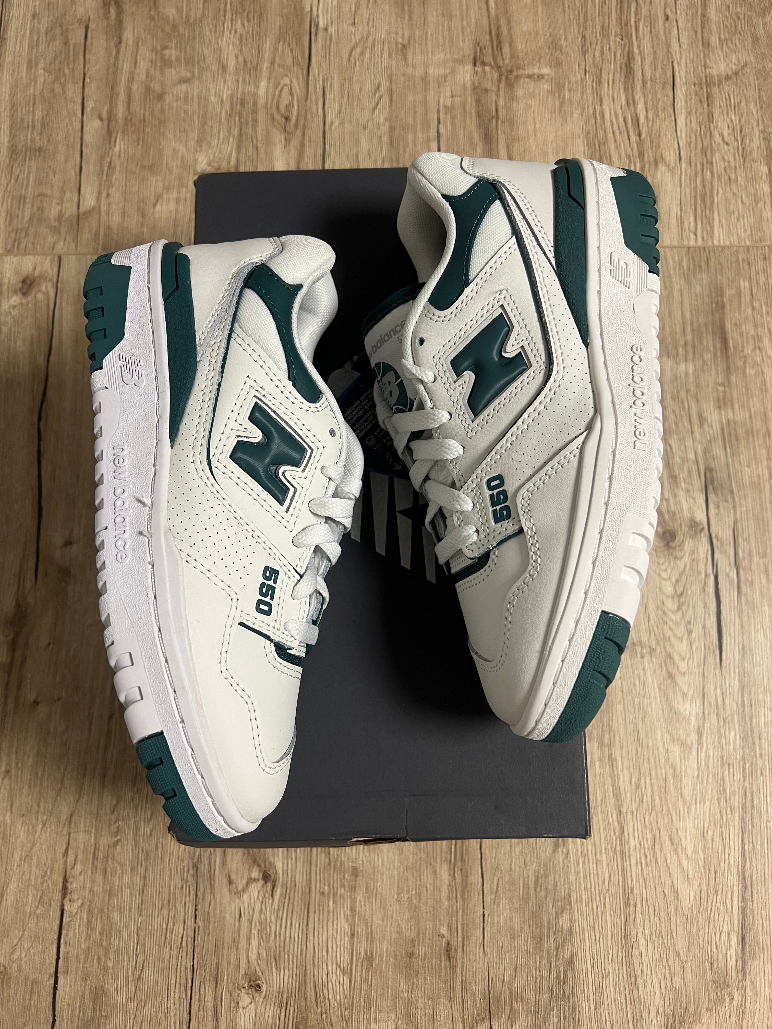 New Balance 550 White Green