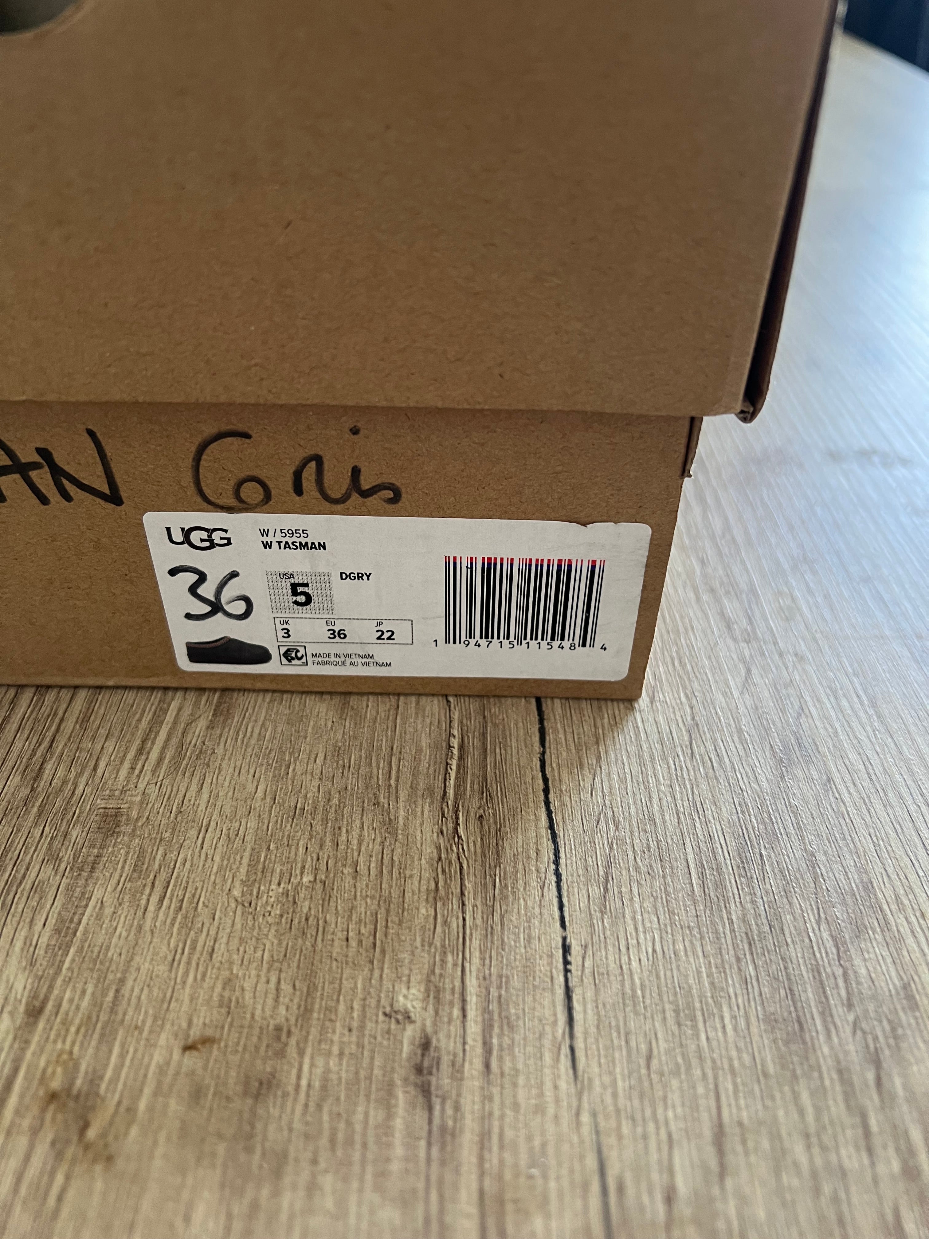 UGG Tasman Slipper Dark grey