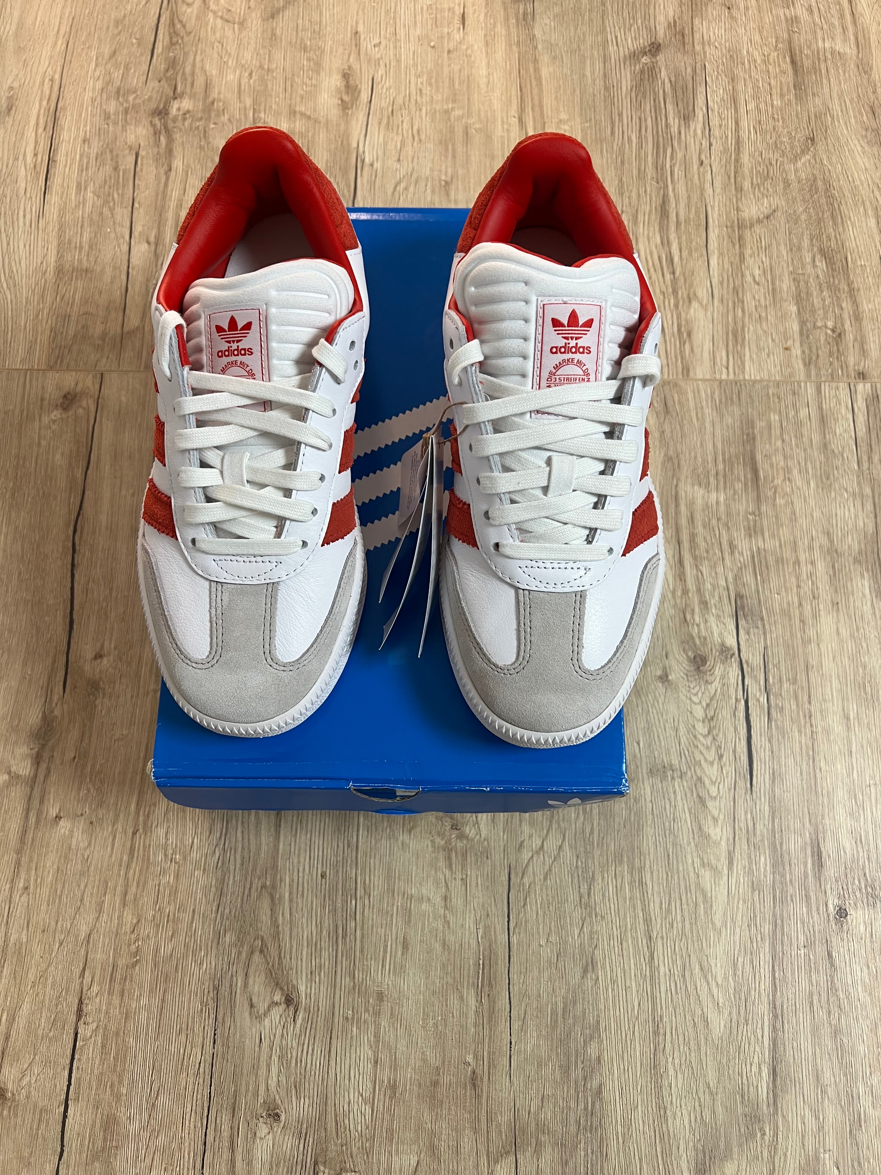 adidas Samba XLG White Better Scarlet