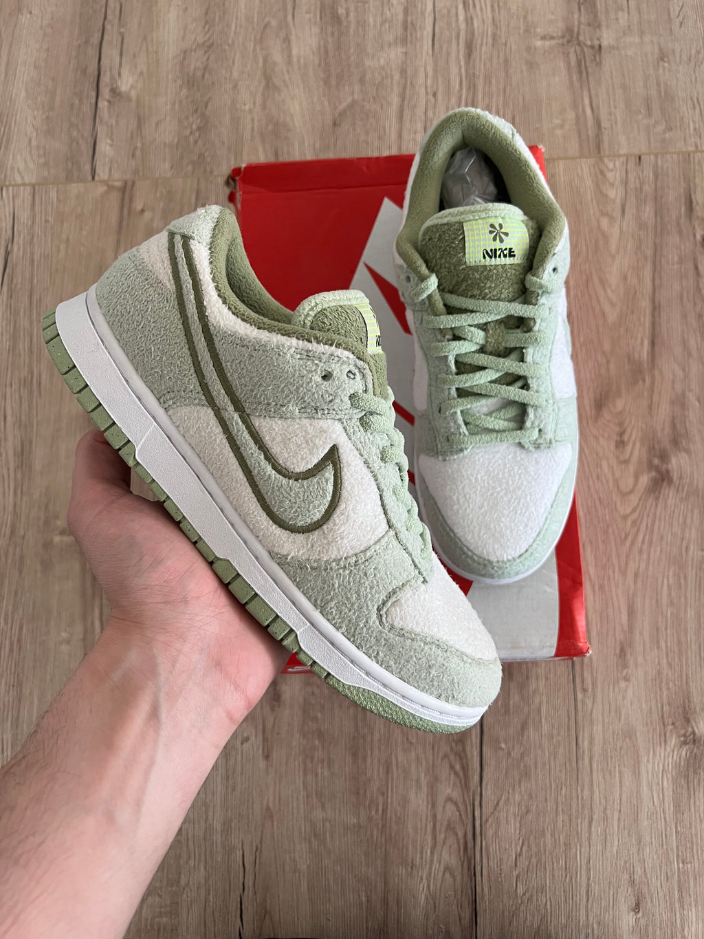 Nike Dunk Low SE Fleece Pack Honeydew (W)