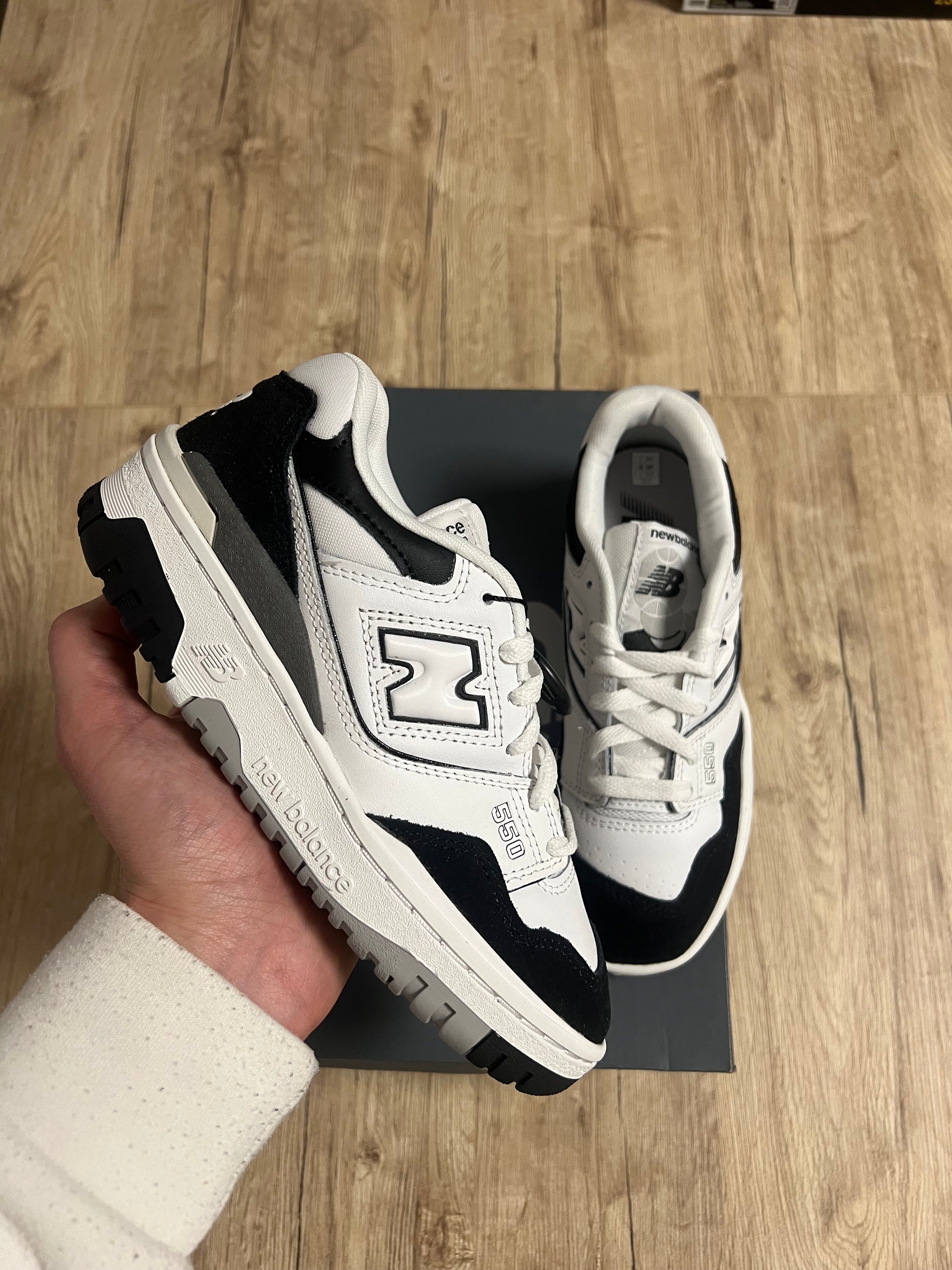 New Balance 550 White Black