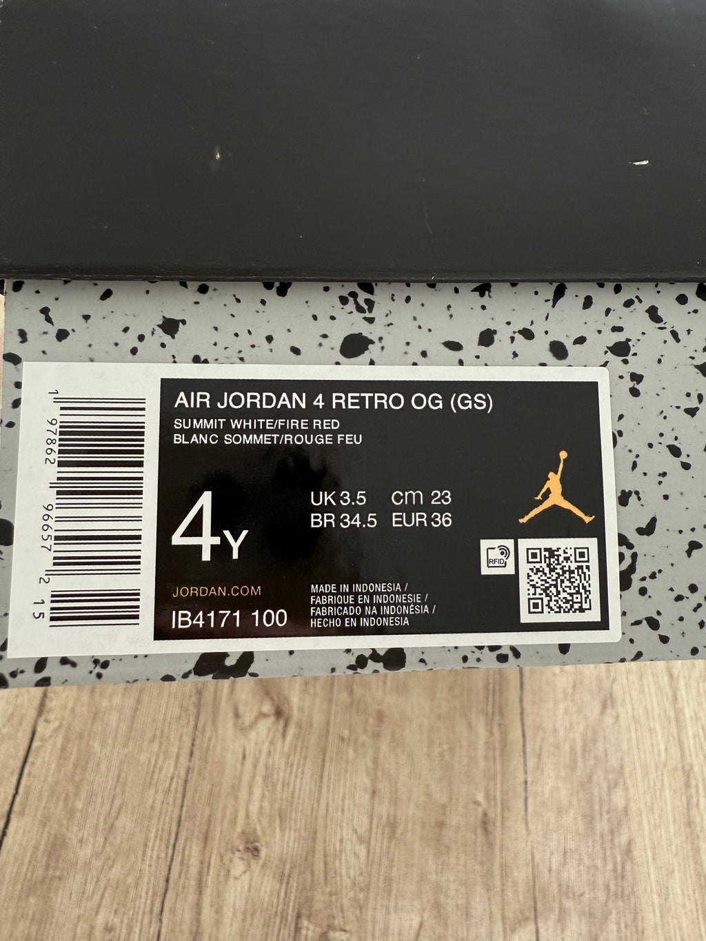 Jordan 4 Retro White Cement