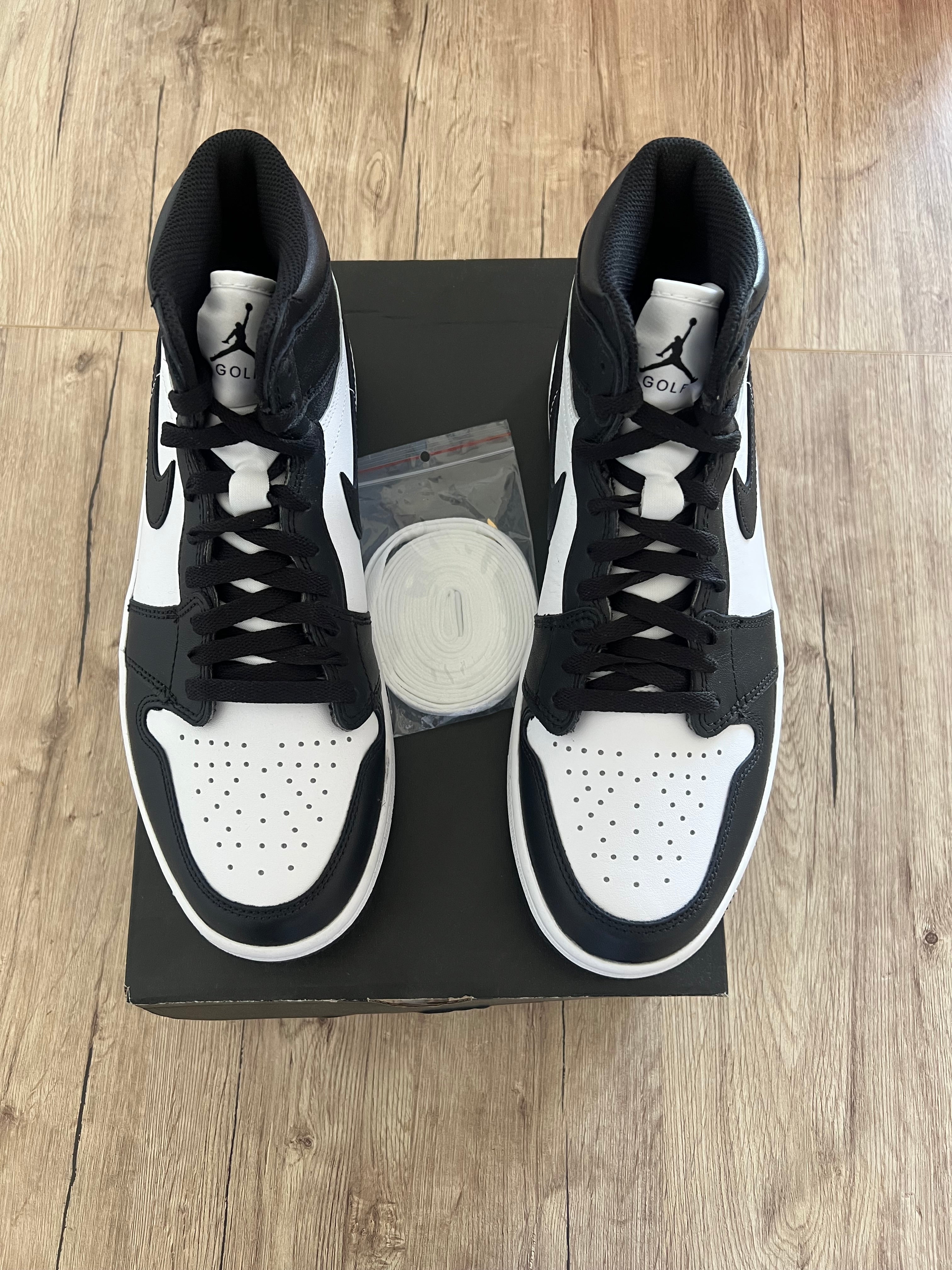 Jordan 1 High Golf Black White