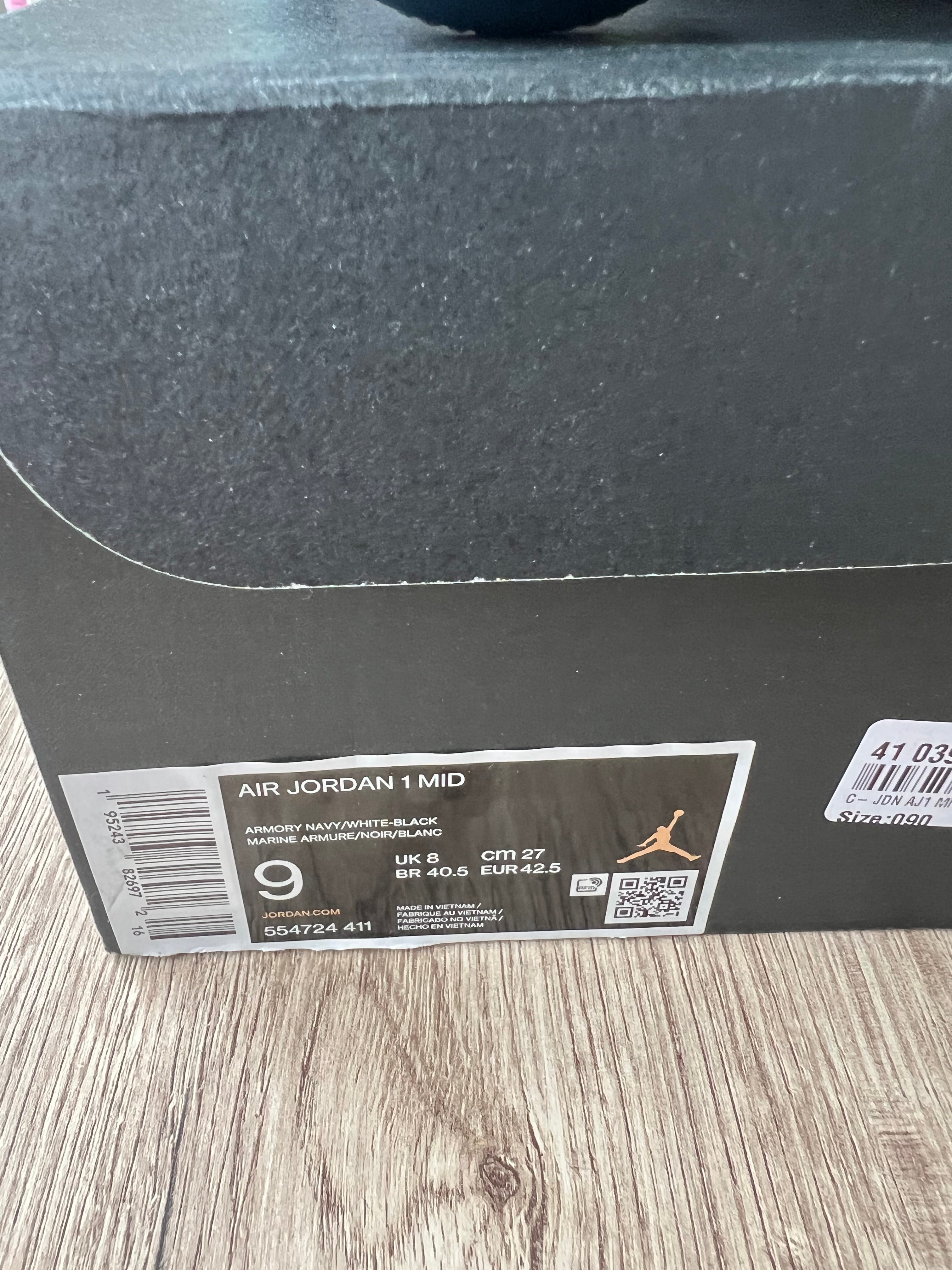 Jordan 1 Mid Armory Navy