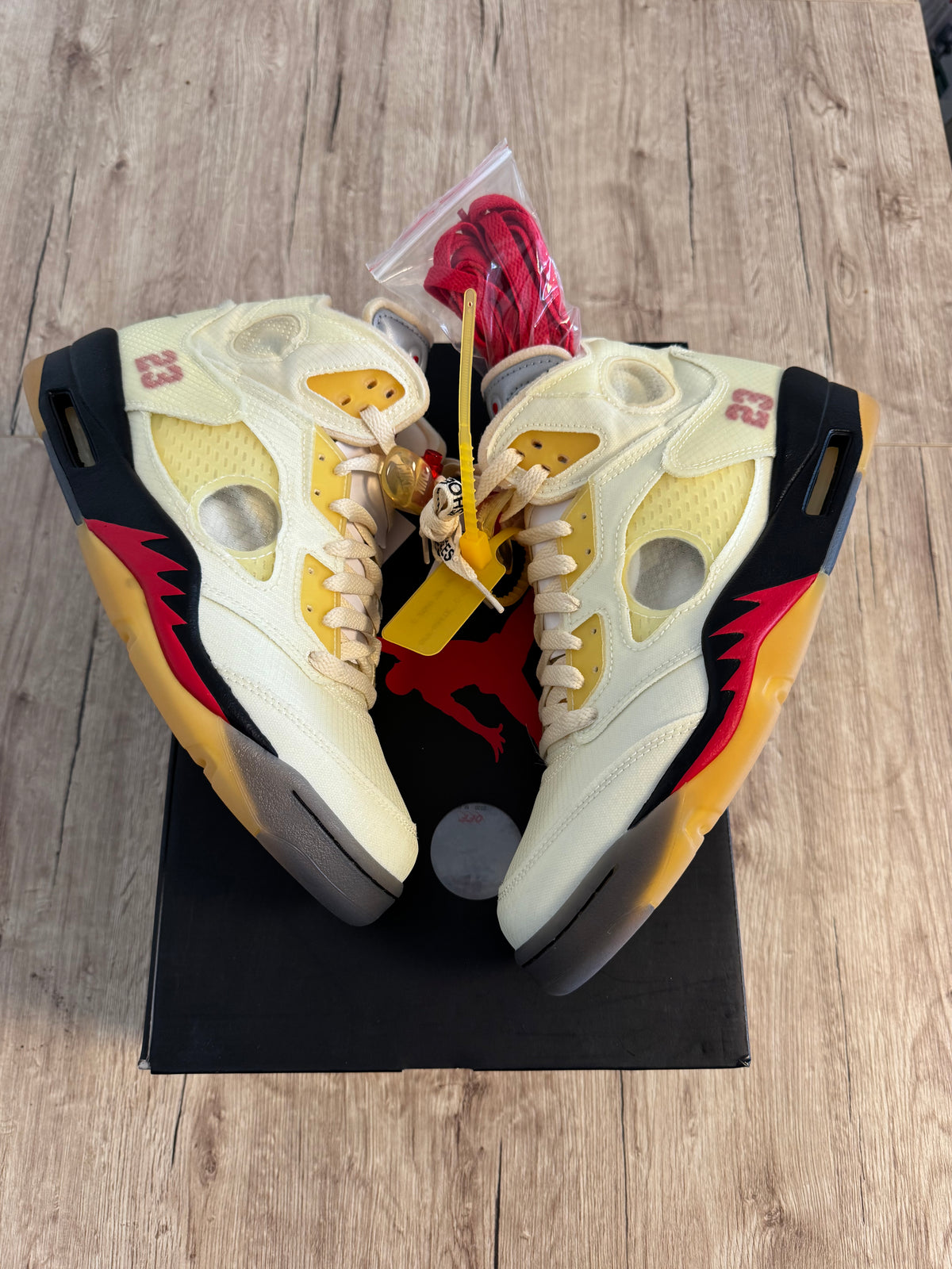 Jordan 5 Retro Off-White Sail