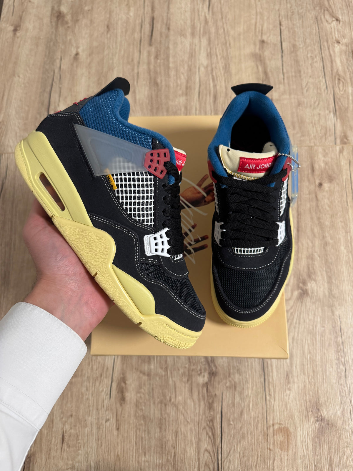 Jordan 4 Retro Union Off Noir
