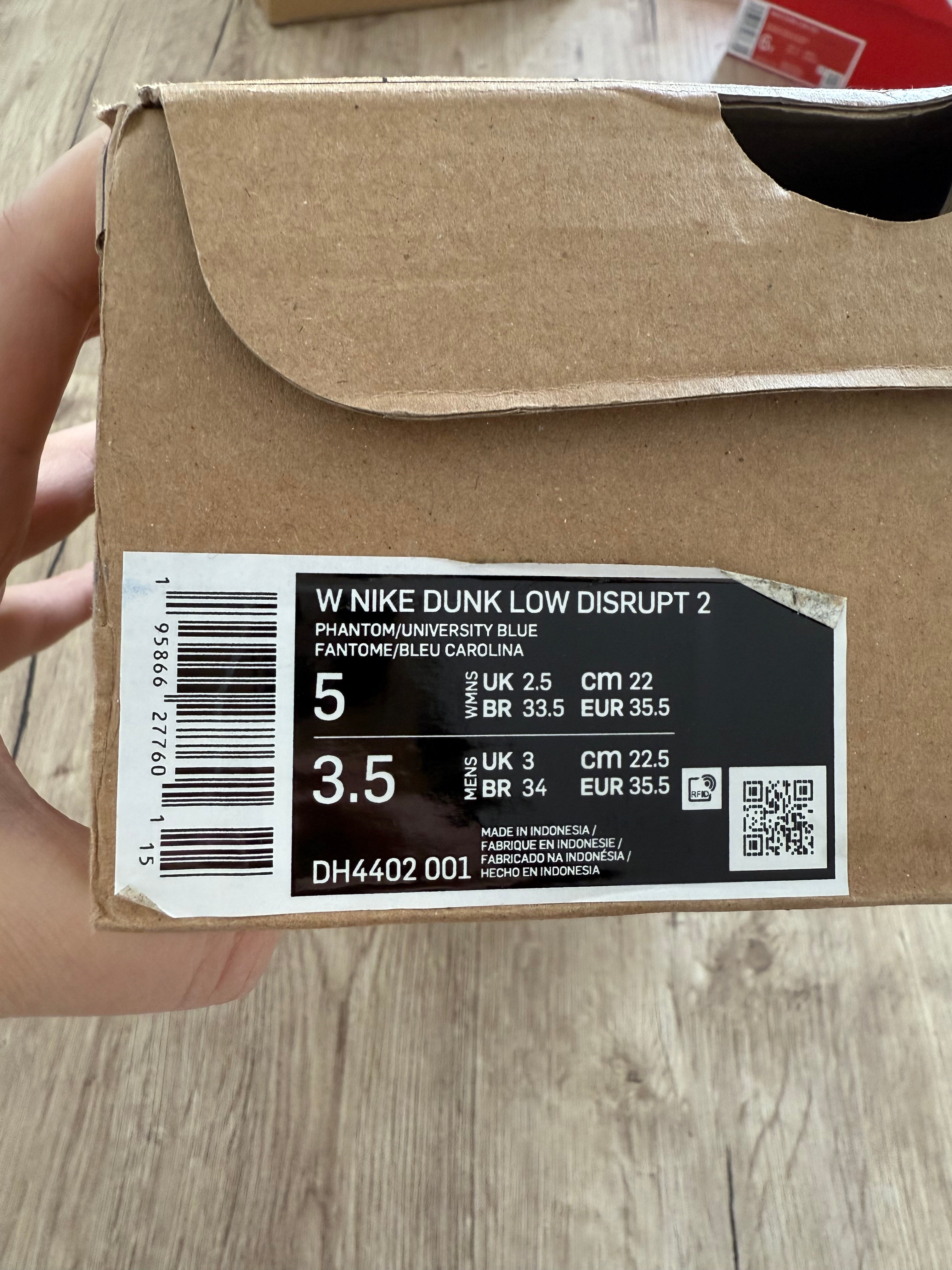 Nike Dunk Low Disrupt 2 Phantom University Blue