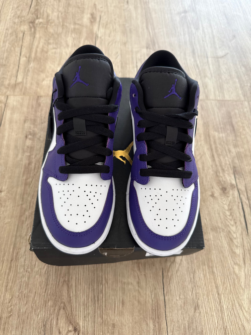 Air Jordan 1 Low Court Purple White