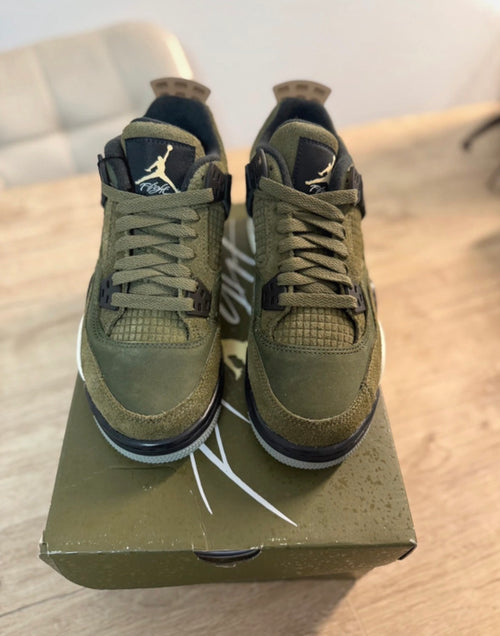 Air Jordan 4 Retro Craft Medium Olive