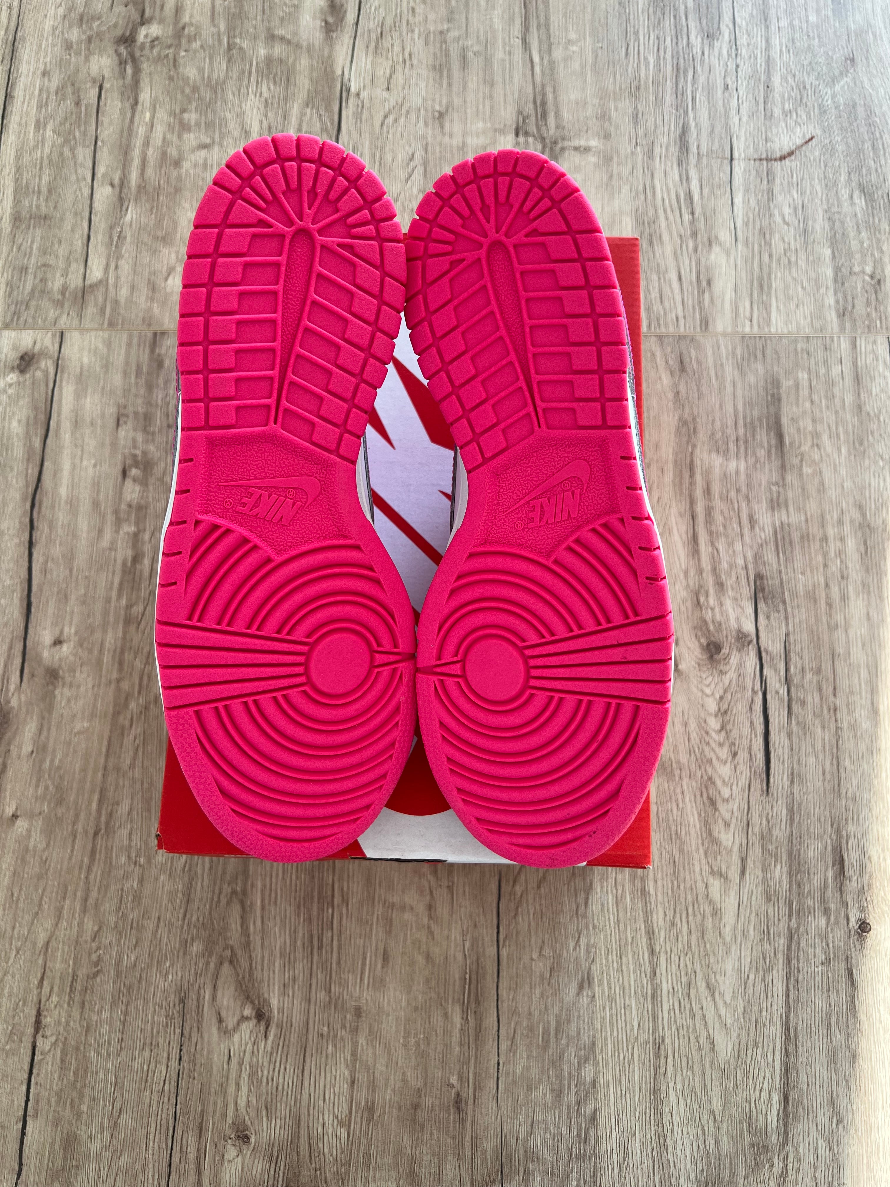 Nike Kids Dunk Low Laser Fuchsia