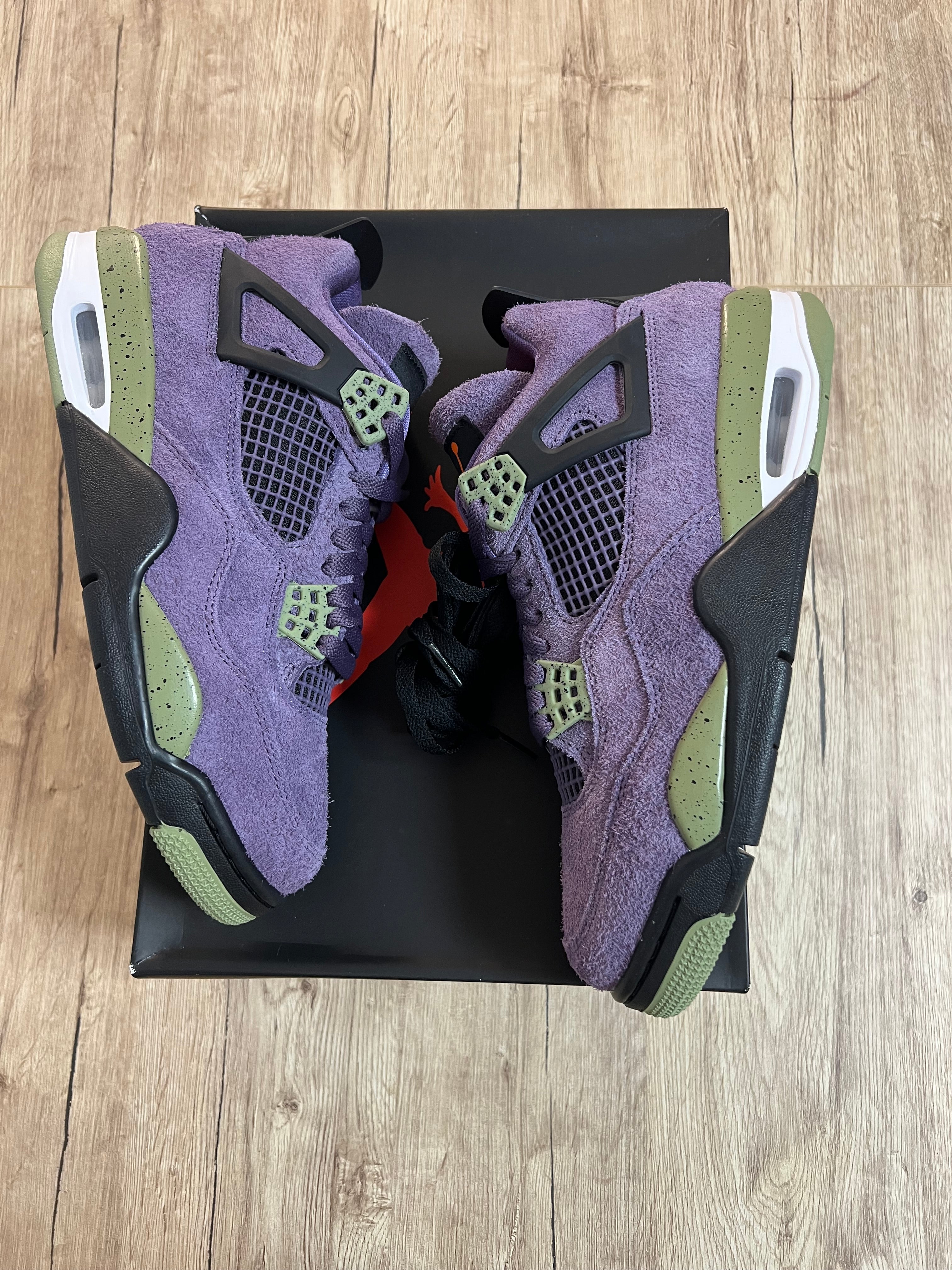 Air Jordan 4 Retro Canyon Purple