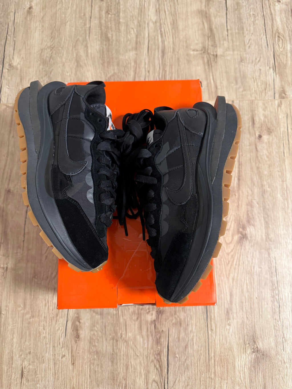 Nike Vaporwaffle sacai Black Gum