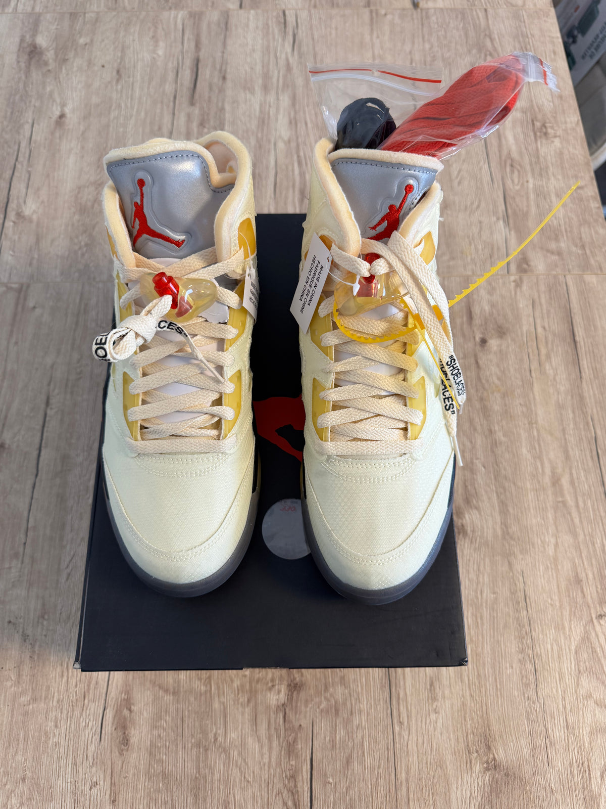 Jordan 5 Retro Off-White Sail