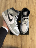 Air Jordan 1 Mid Light Smoke Grey Anthracite