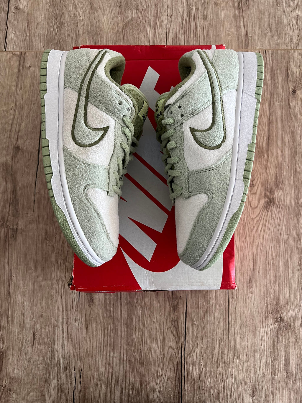 Nike Dunk Low SE Fleece Pack Honeydew (W)
