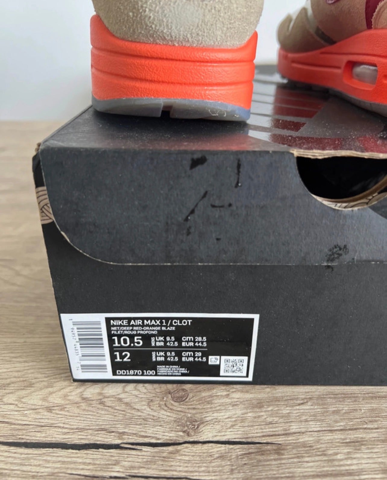 Nike Air Max 1 Clot Kiss of Death (2021)