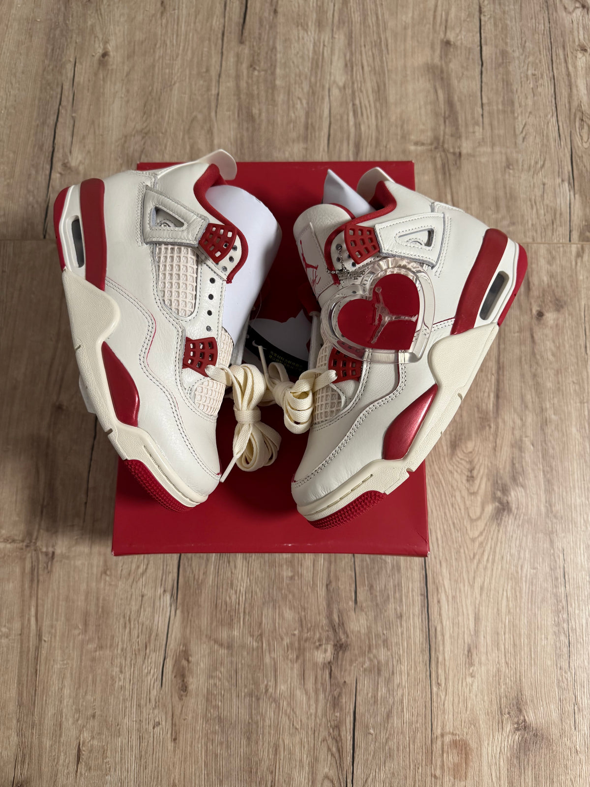 Jordan 4 Retro Valentine's Day Sierra Red (Women's)