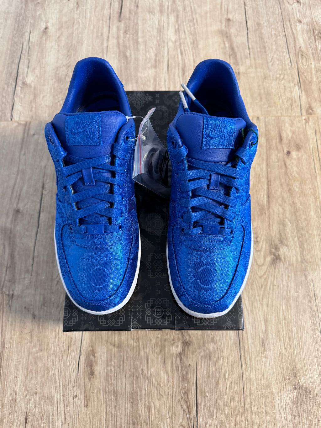 Air Force 1 Low Clot Blue Silk