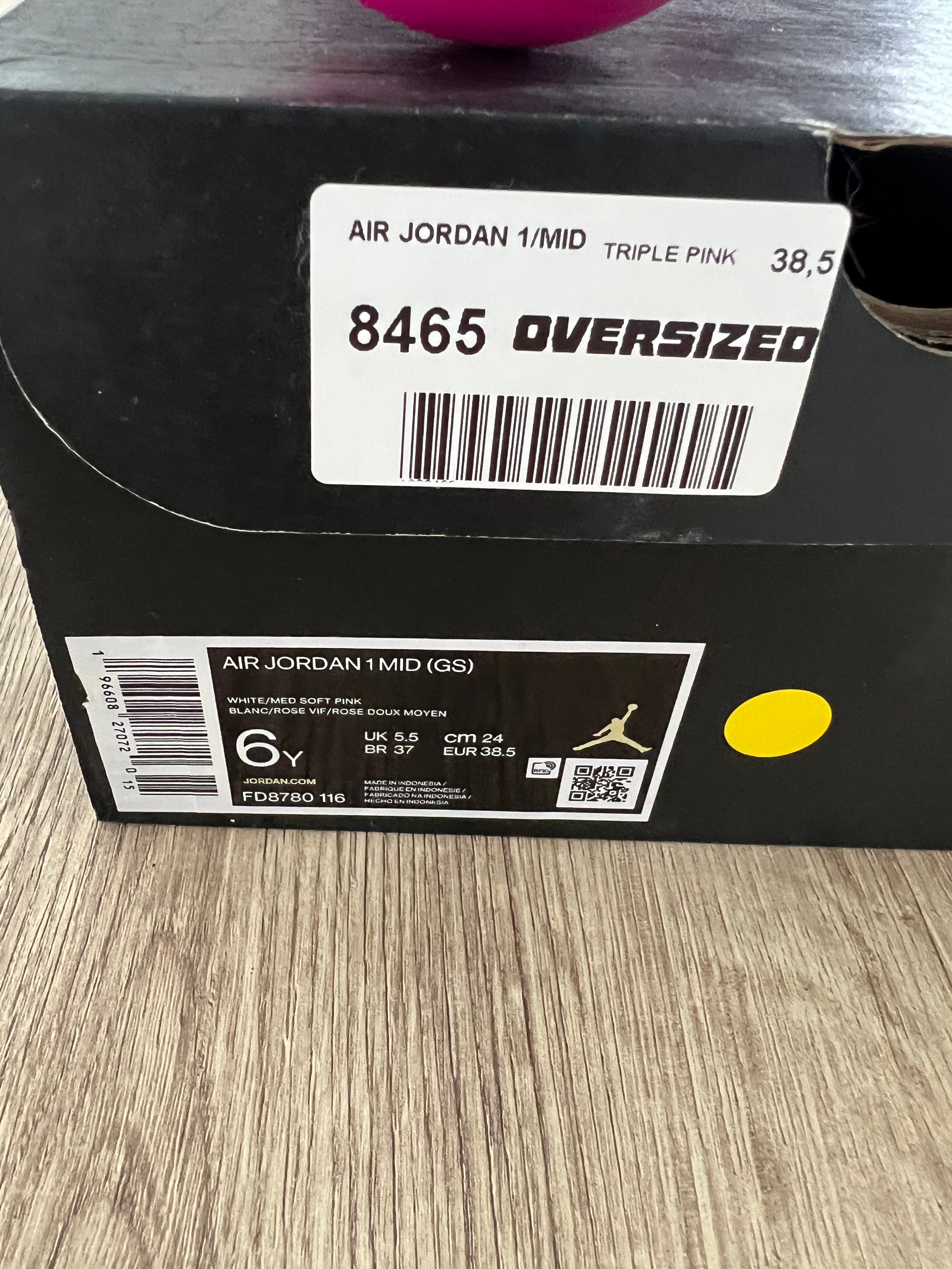 Air Jordan 1 Mid Fierce Pink [BARBIE]