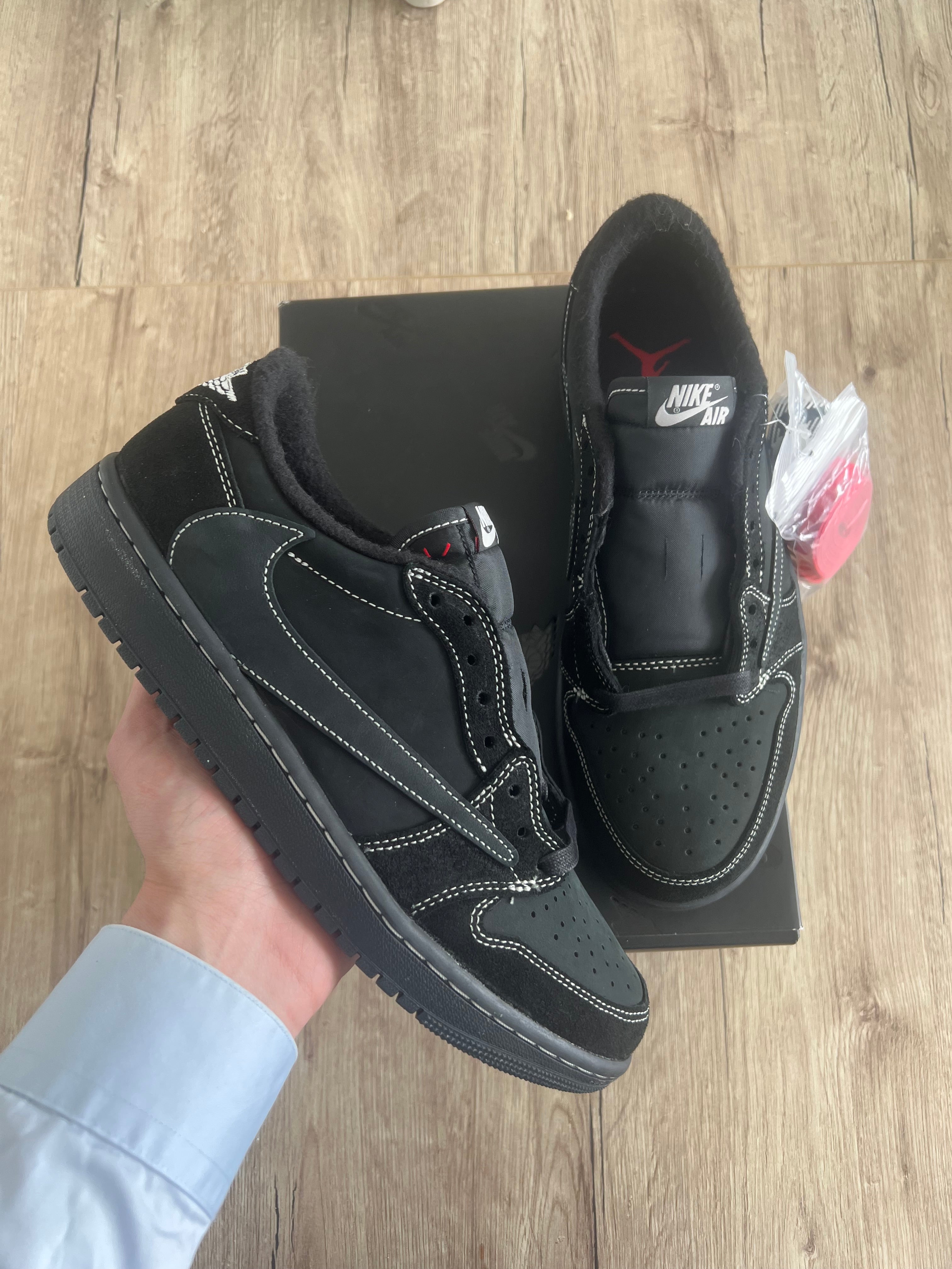 Air Jordan 1 Retro Low OG SP Travis Scott Black Phantom