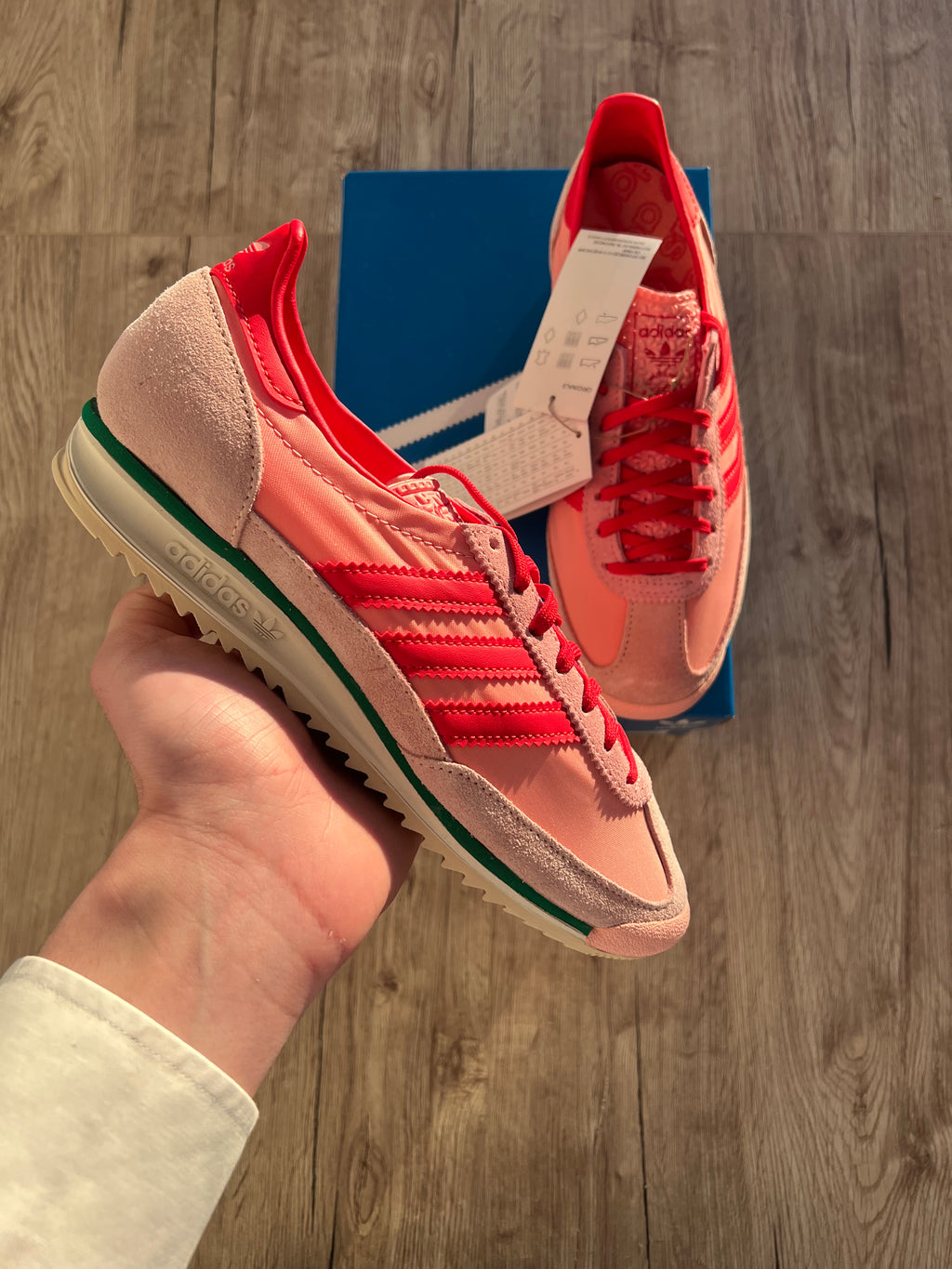 adidas SL 72 OG Semi Pink Spark Red