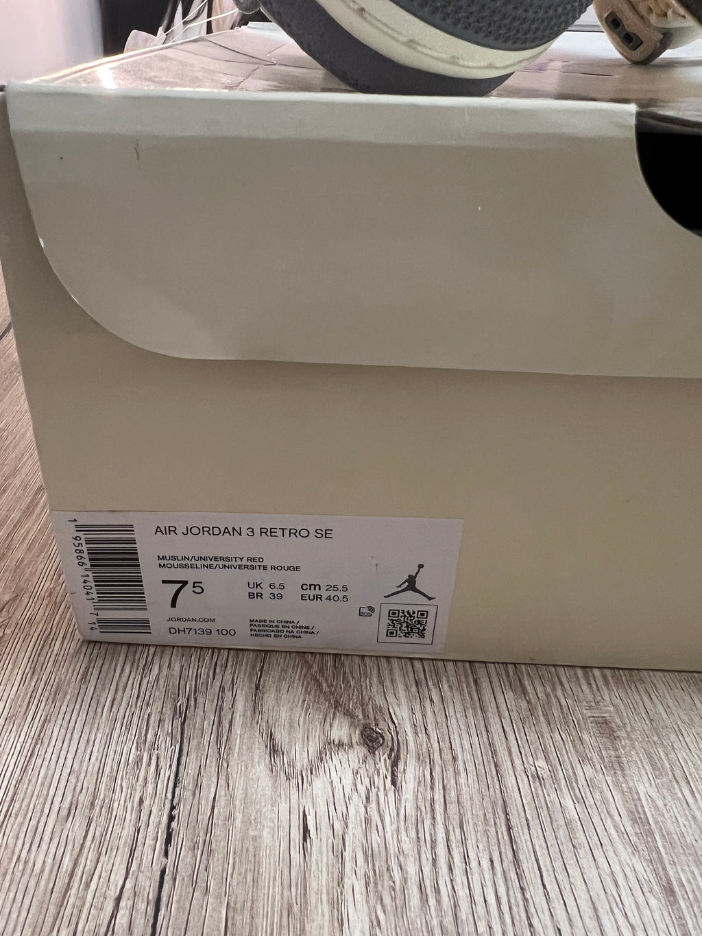 Air Jordan 3 Retro Muslin