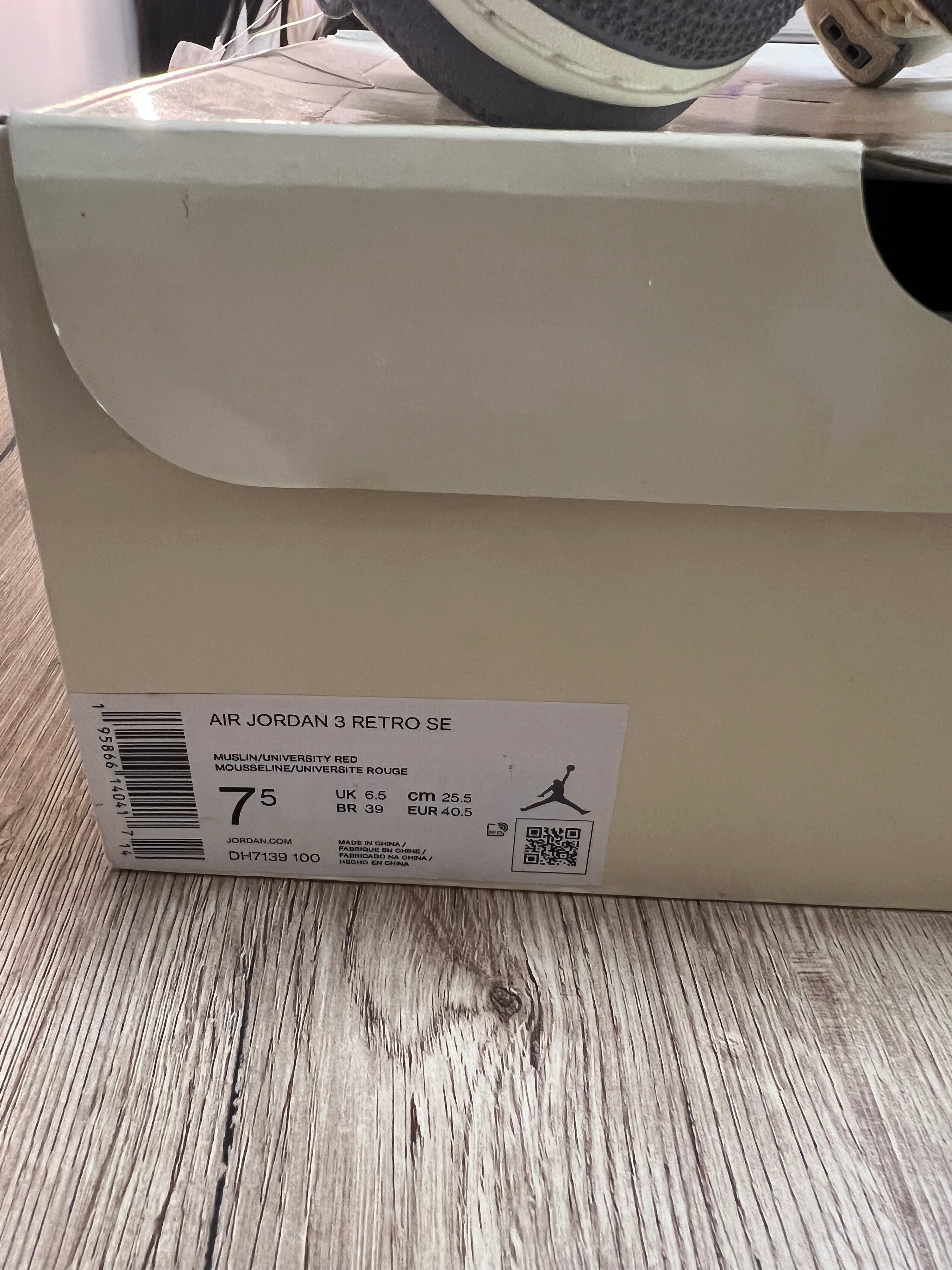 Air Jordan 3 Retro Muslin