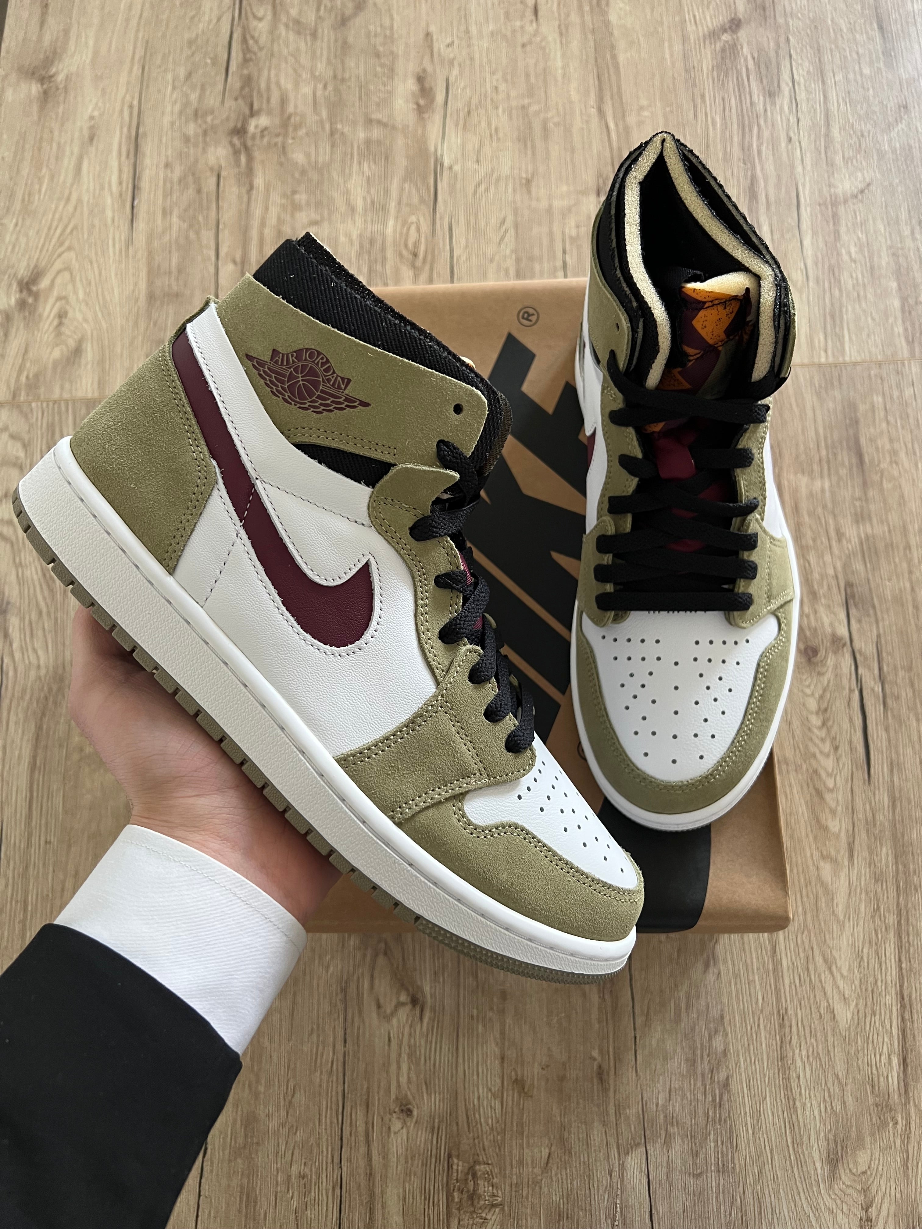 Air Jordan 1 High Zoom Comfort Neutral Olive