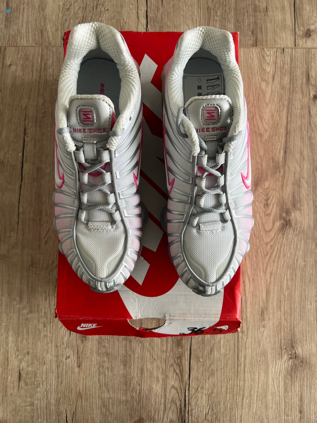 Nike Shox Pink foam