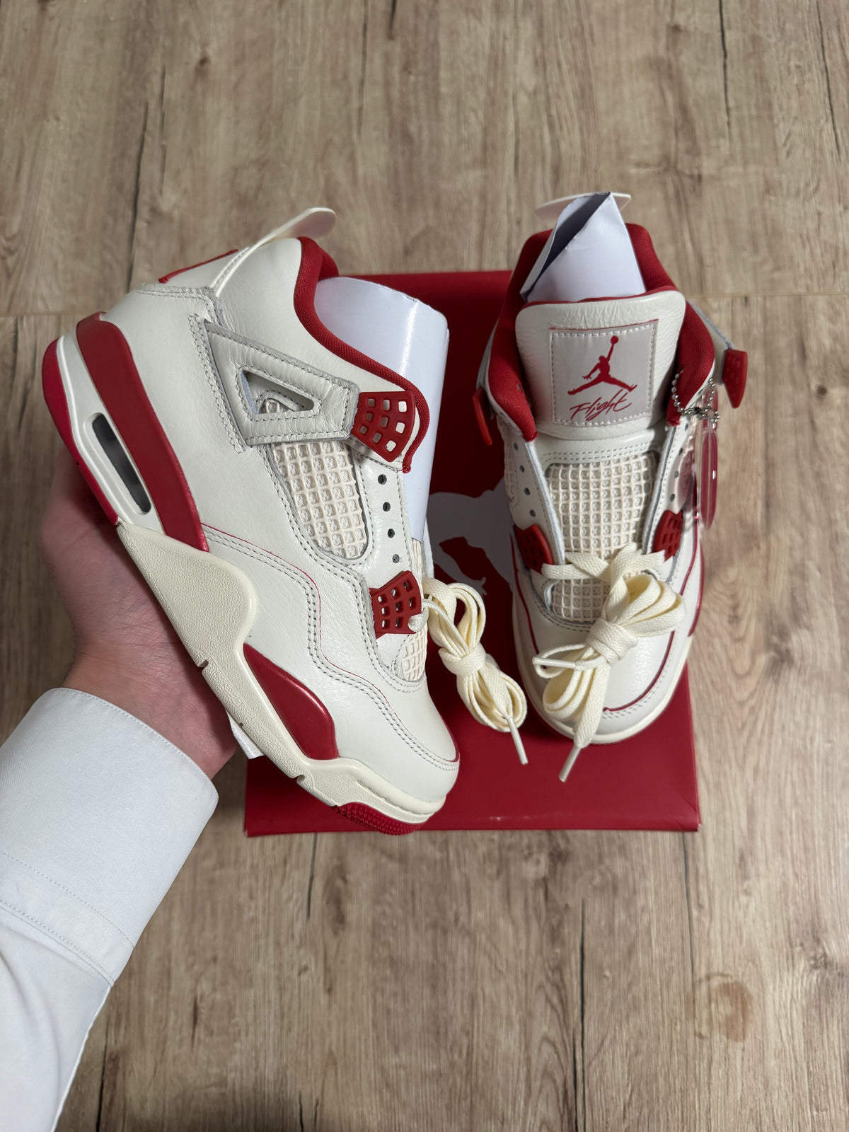 Jordan 4 Retro Valentine's Day Sierra Red (Women's)