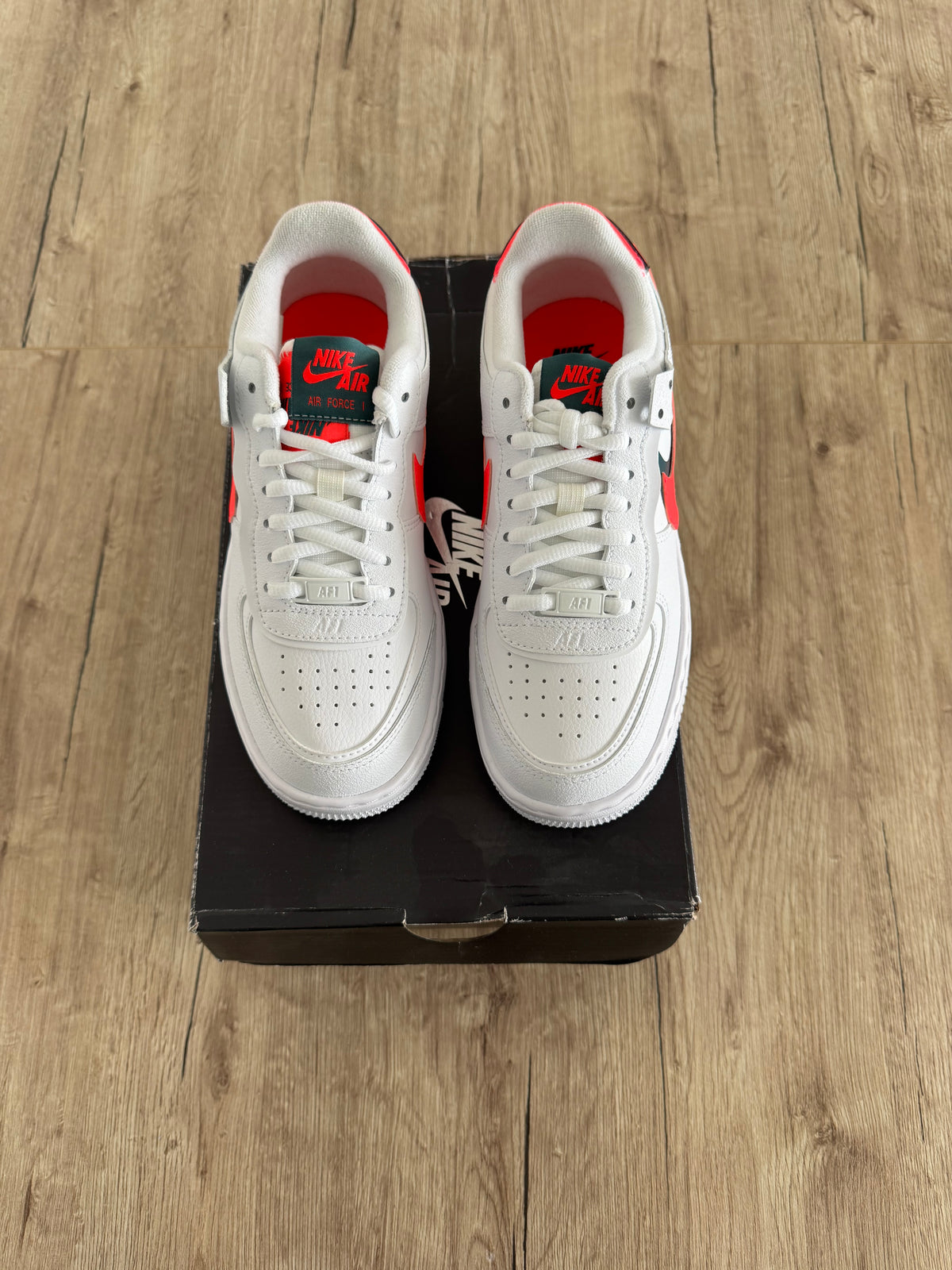 Nike Air Force 1 Low Shadow White Solar Red