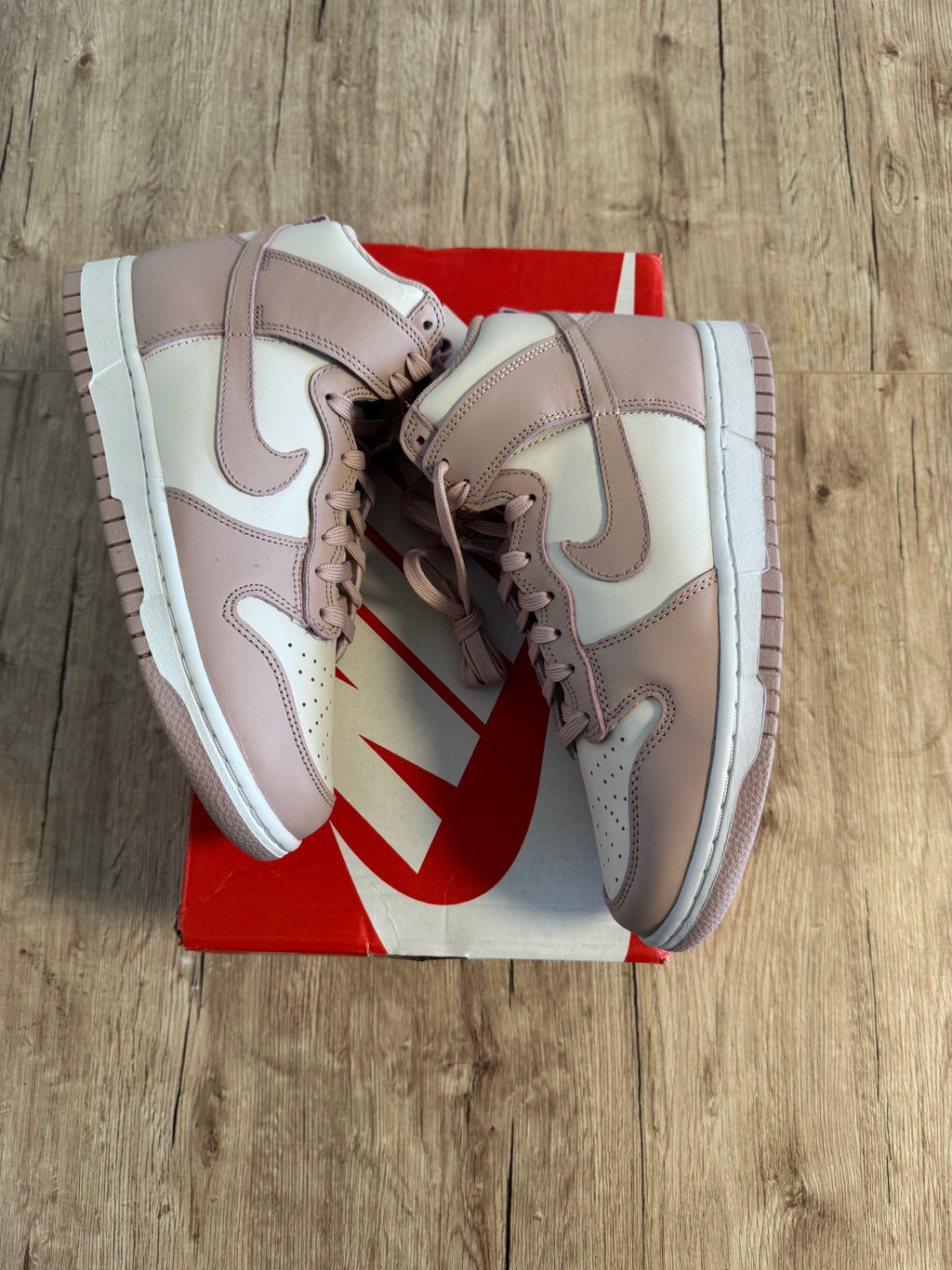 Nike Dunk High Pink Oxford (W)