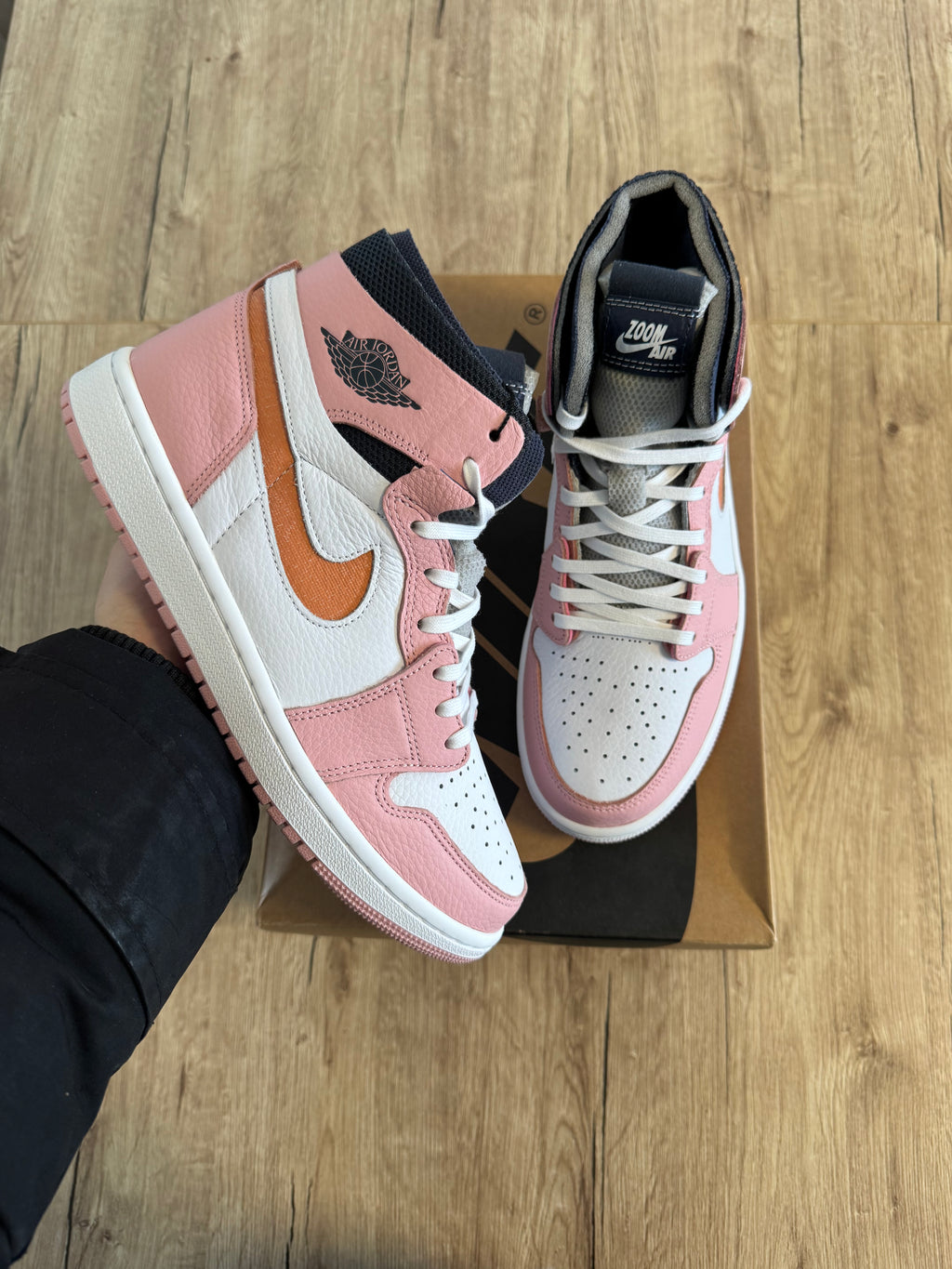 Jordan 1 High Zoom Air CMFT Pink Glaze Cactus Flower