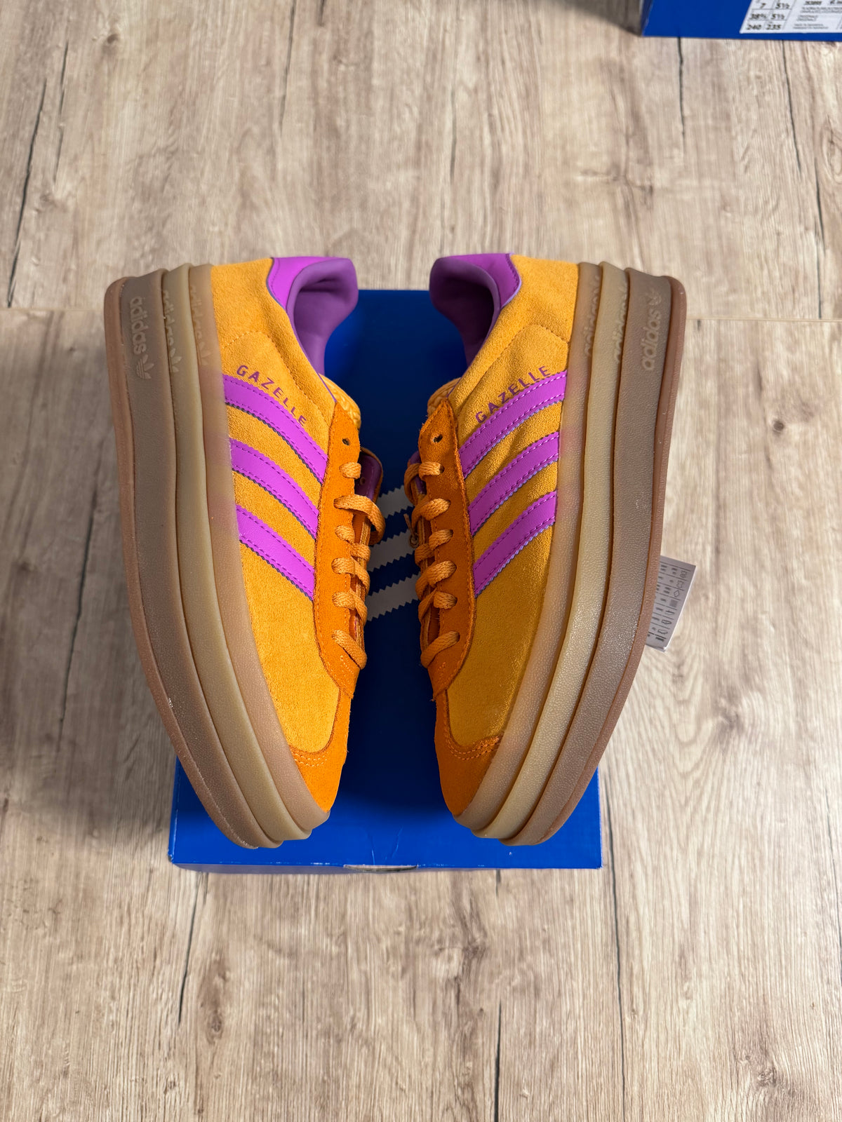 Adidas gazelle bold flash orange