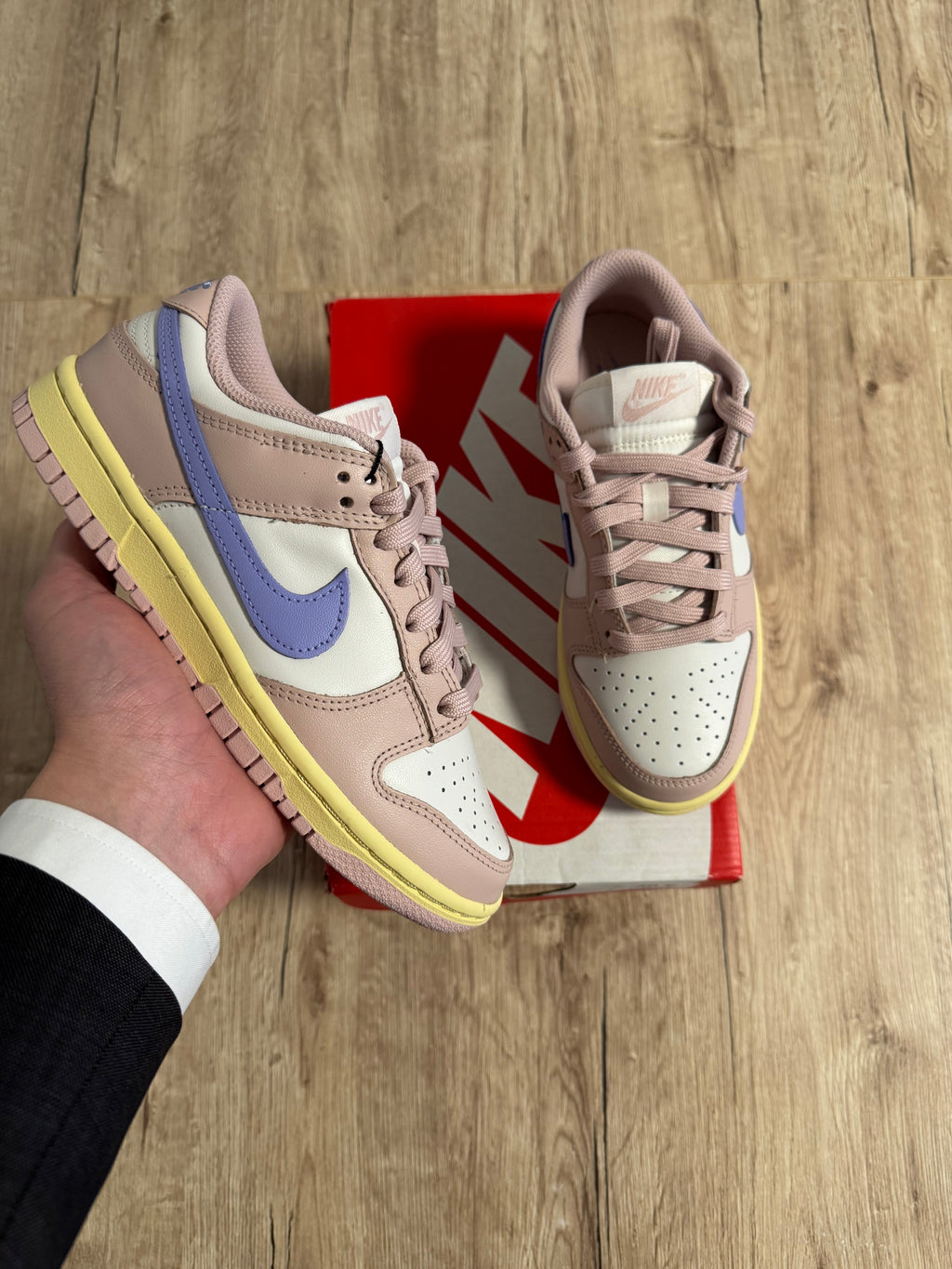 Nike Dunk Low Pink Oxford (W)