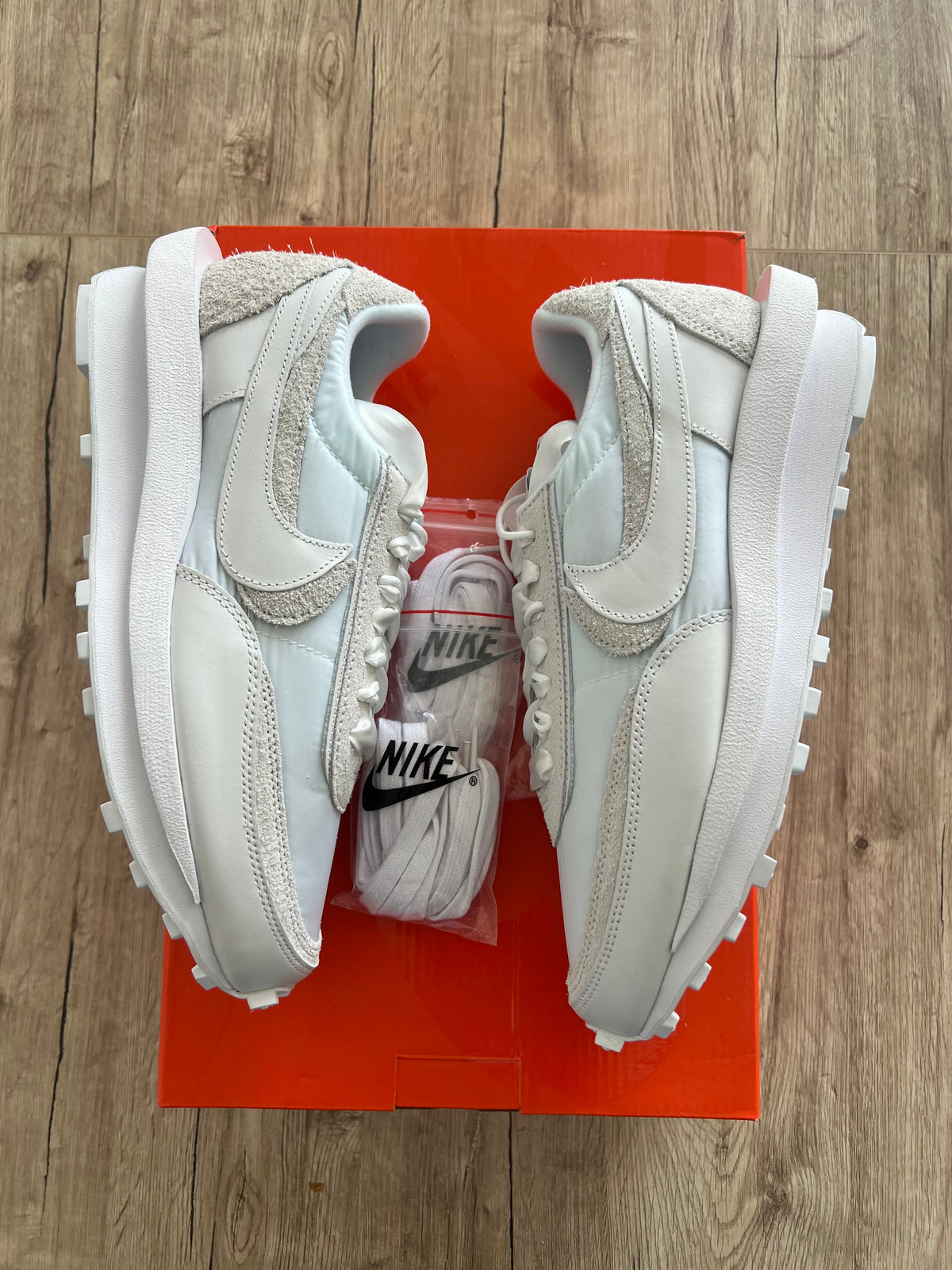 Nike LD Waffle Sacai White Nylon