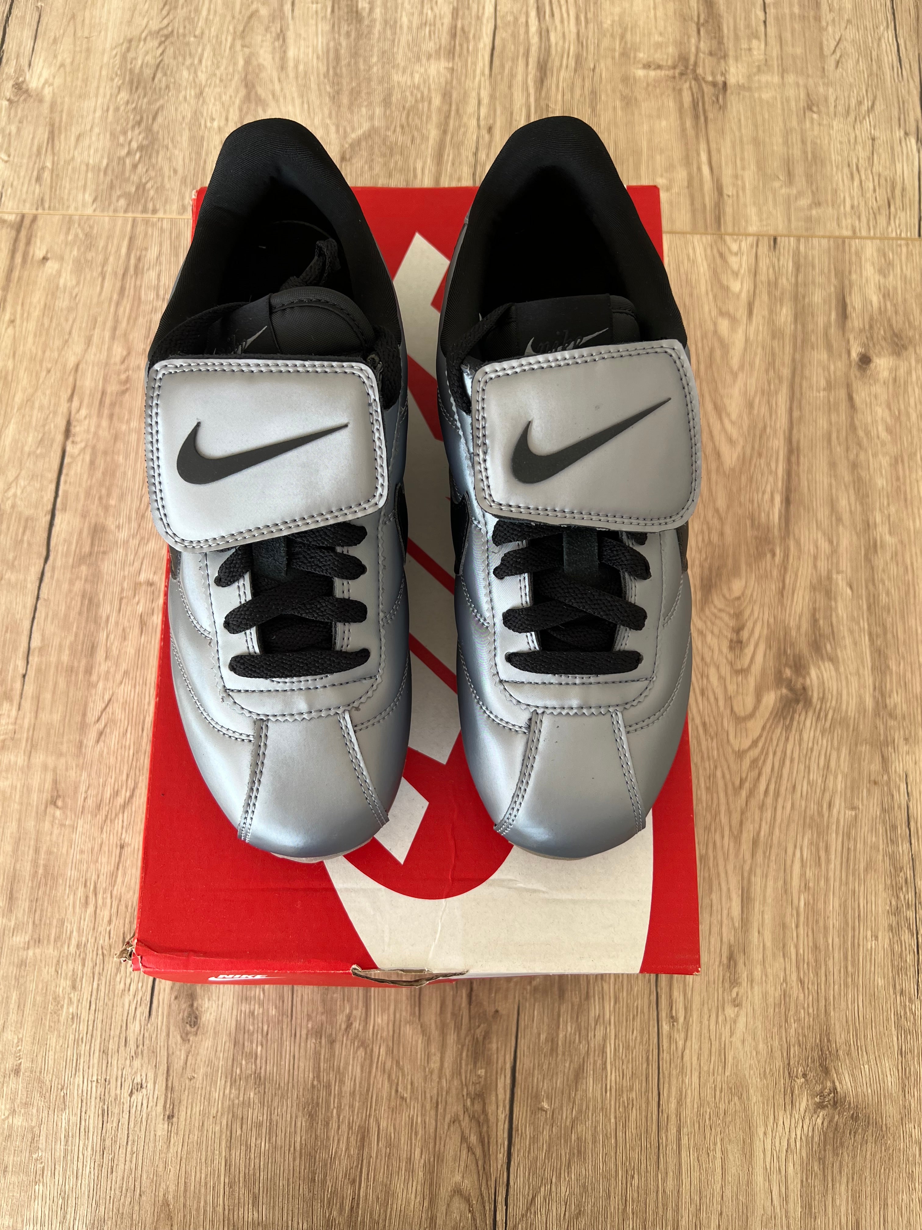 Nike Cortez SE Tiempo Pack Metallic Cool Grey